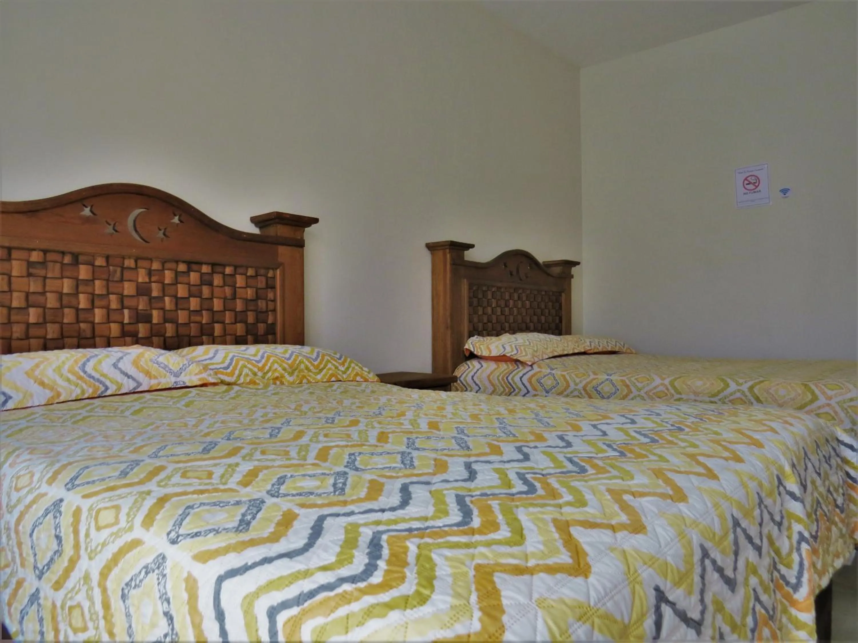 Bed in Hotel Purisima Concepción