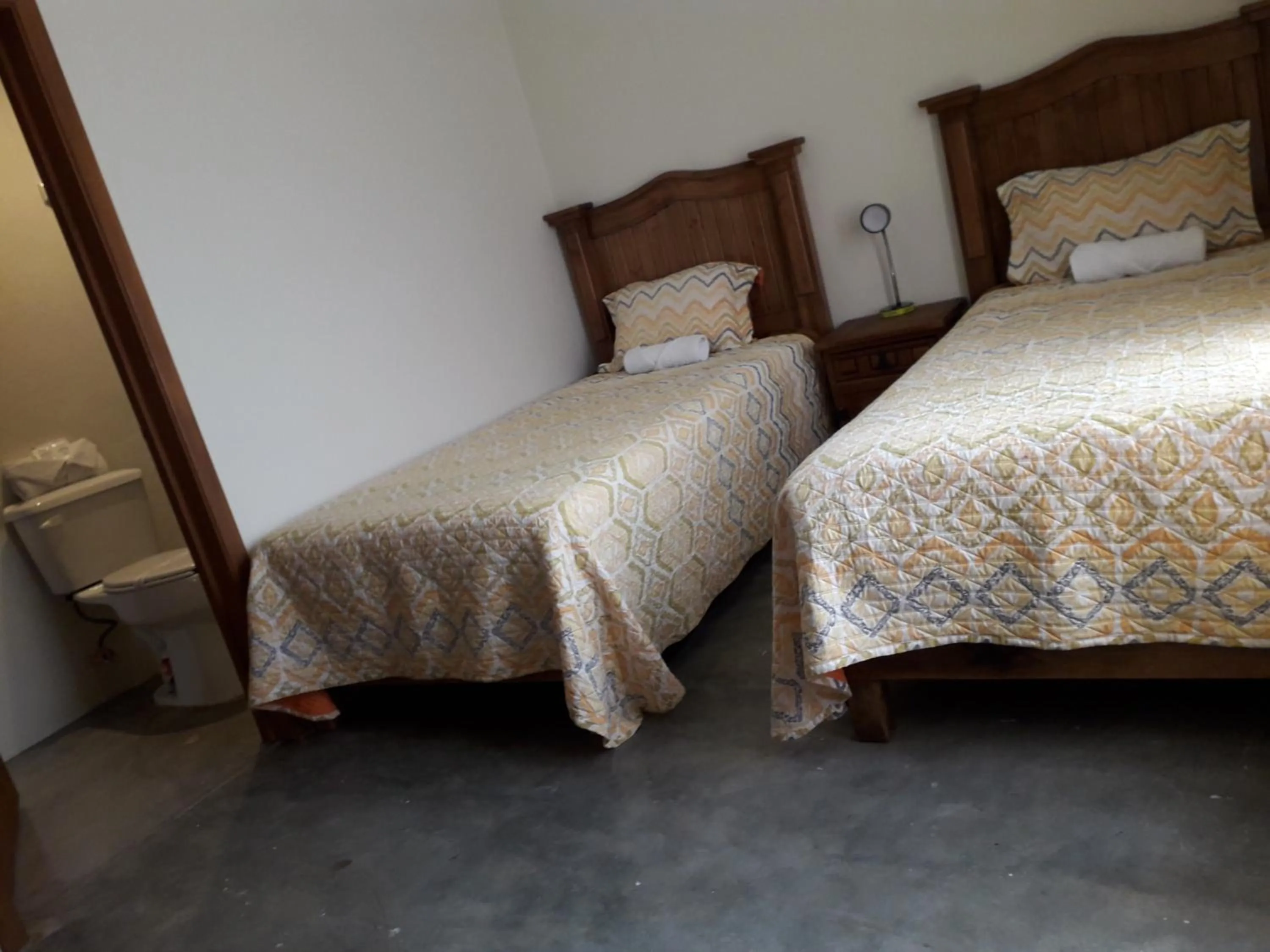 Bed in Hotel Purisima Concepción