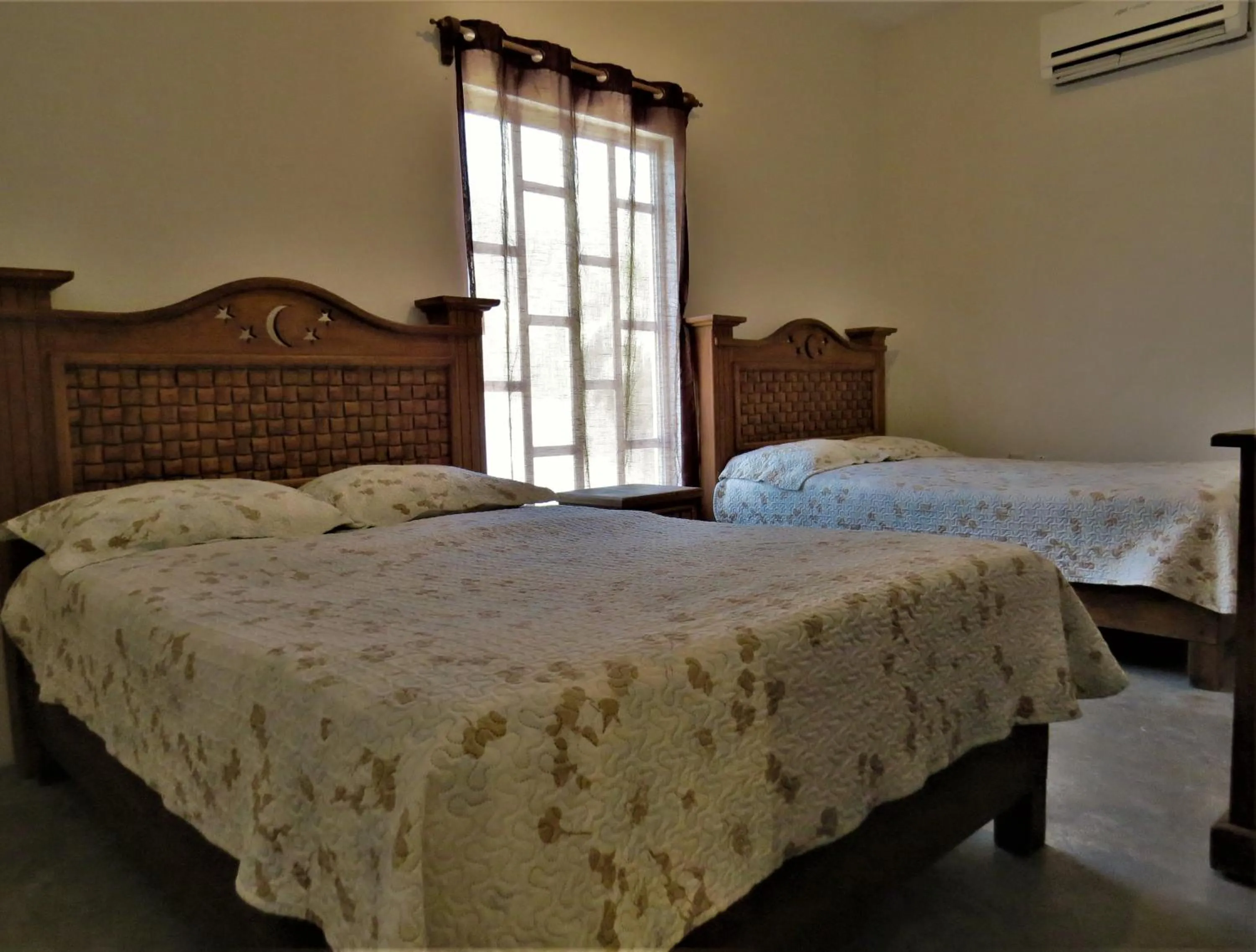 Bed in Hotel Purisima Concepción