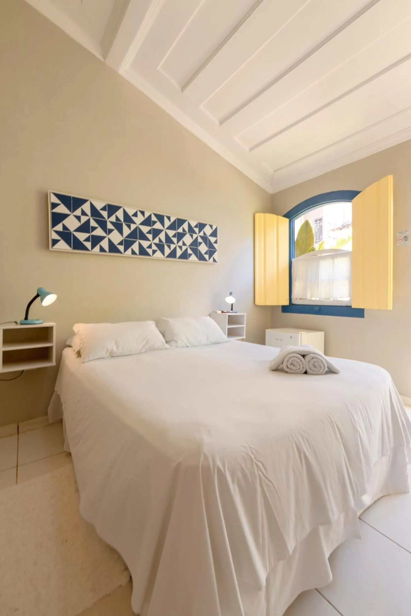 Bed in Pousada Vila do Porto