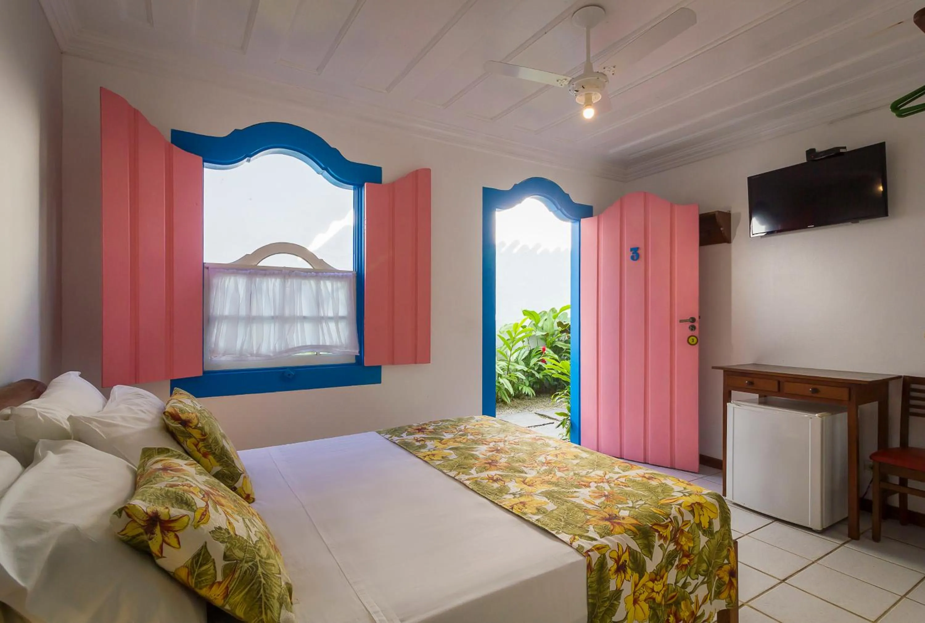 Bed in Pousada Vila do Porto