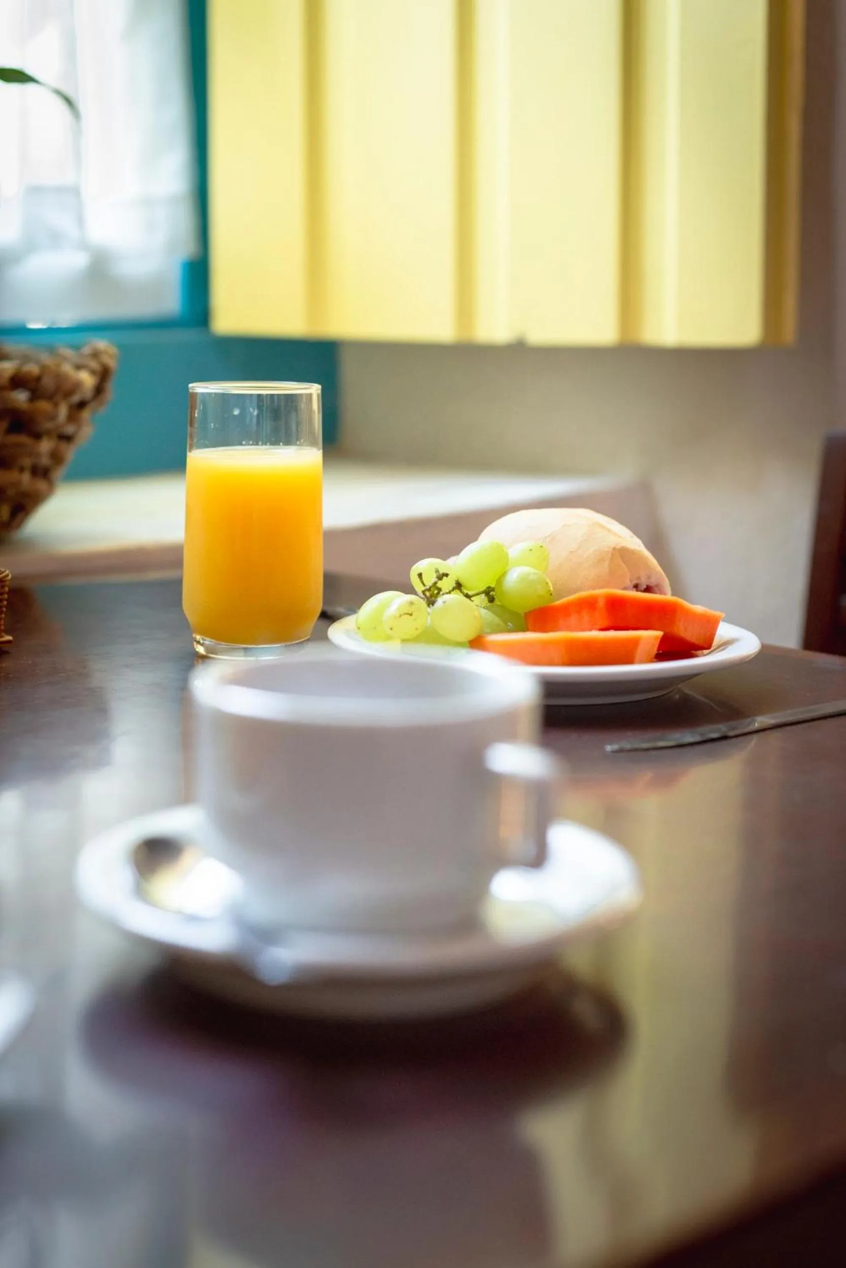 Food and drinks in Pousada Vila do Porto