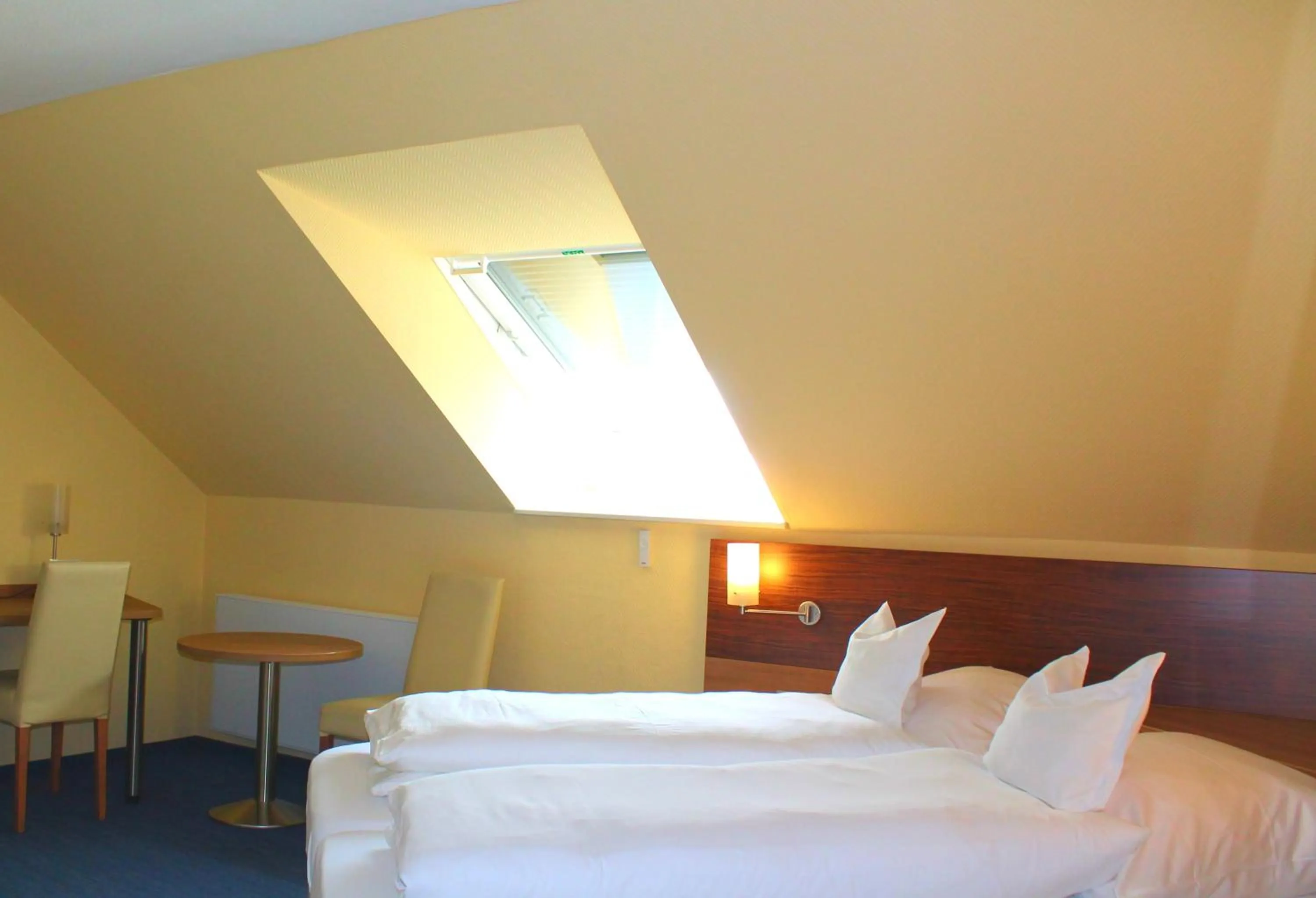 Bed in Hotel Ostmeier