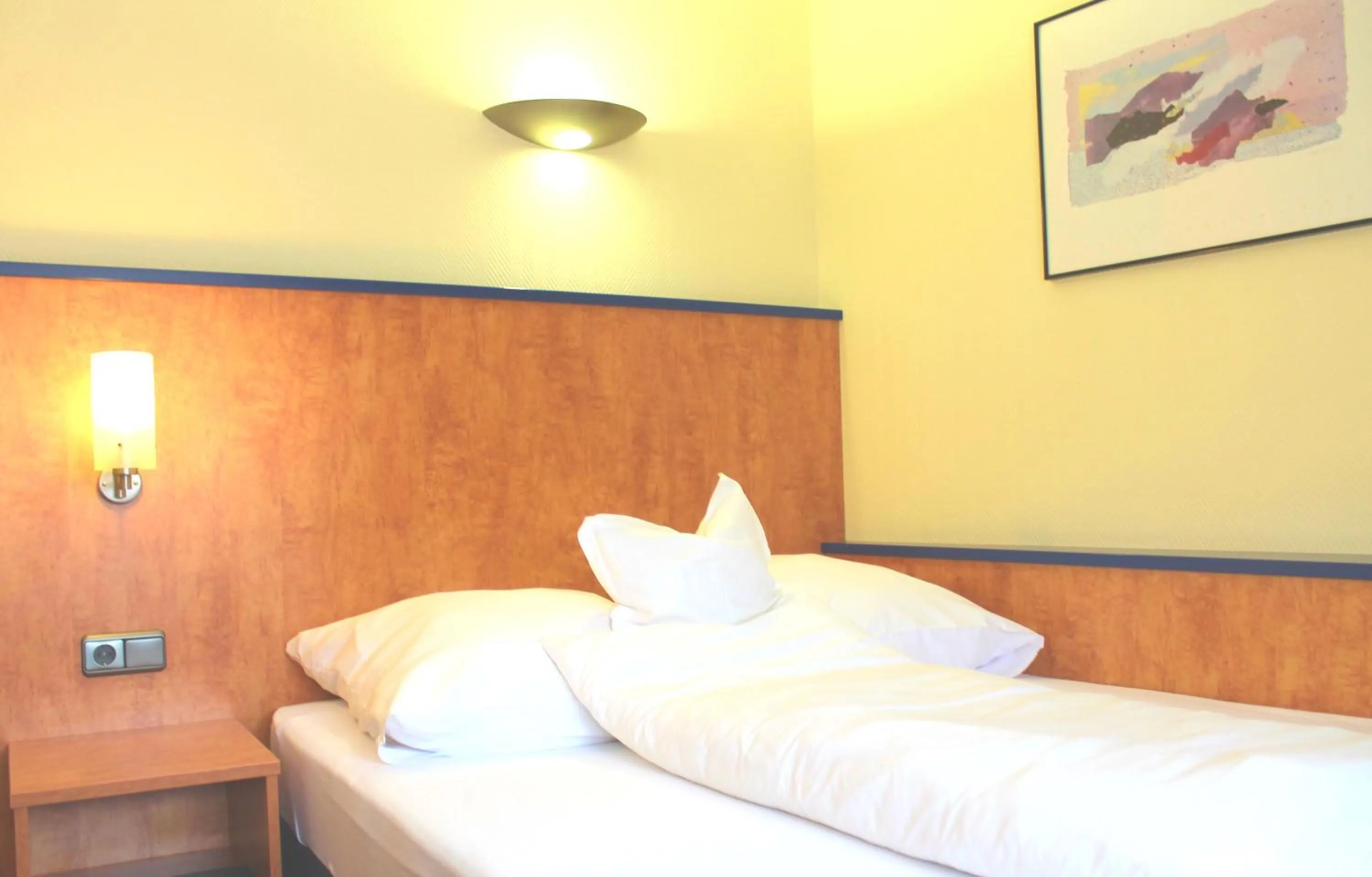 Bed in Hotel Ostmeier