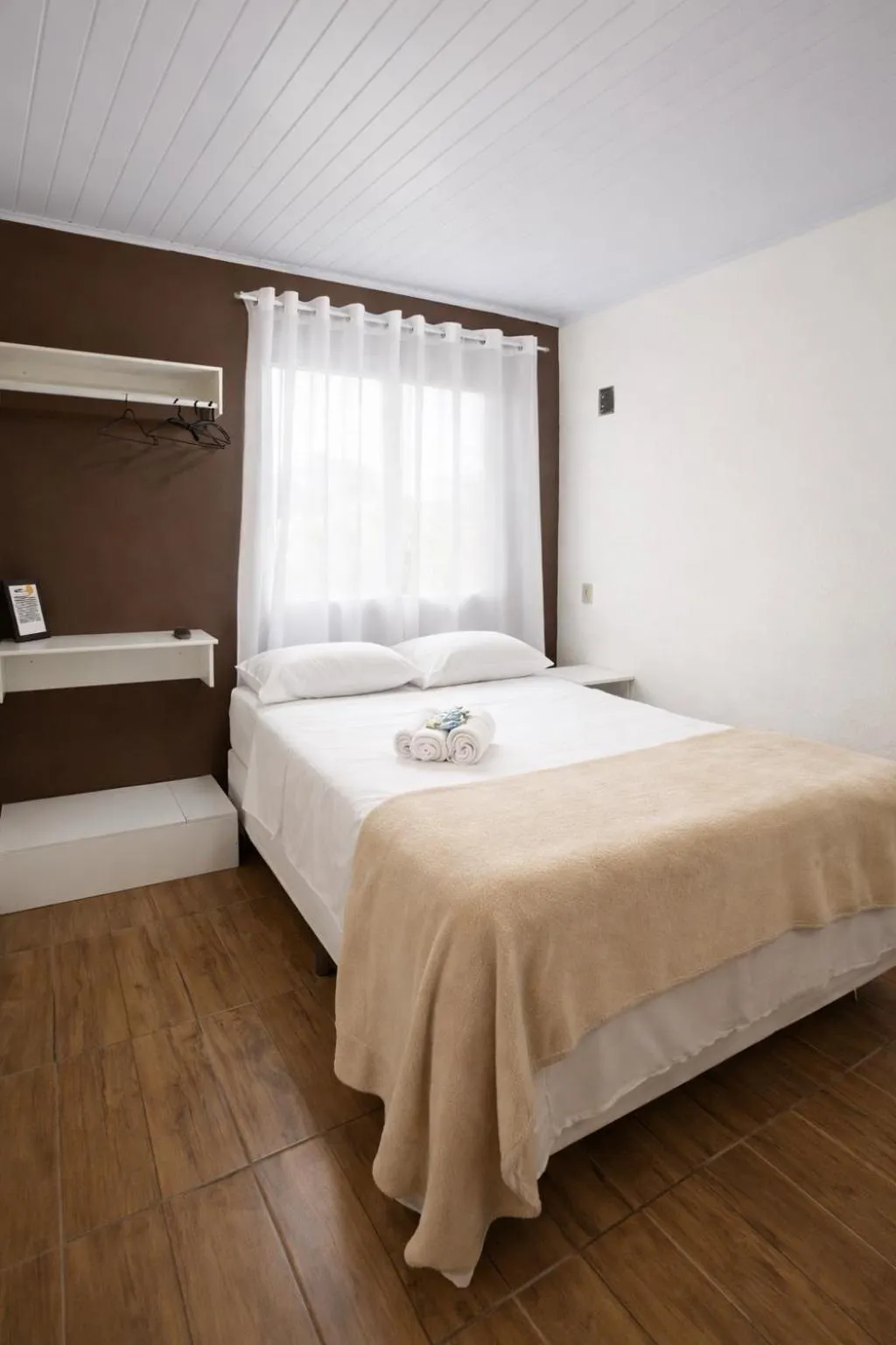 Bed in Pousada da Heloisa