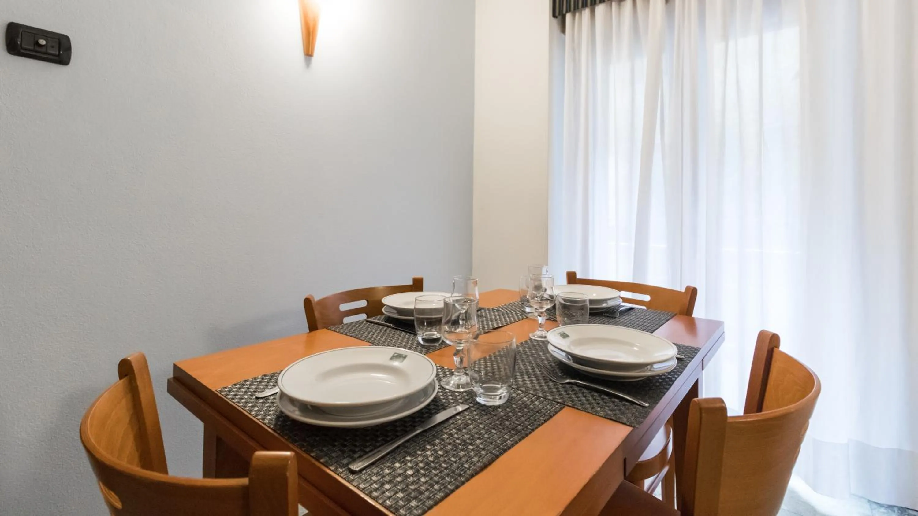 Dining area in Residence Pizzo Scalino
