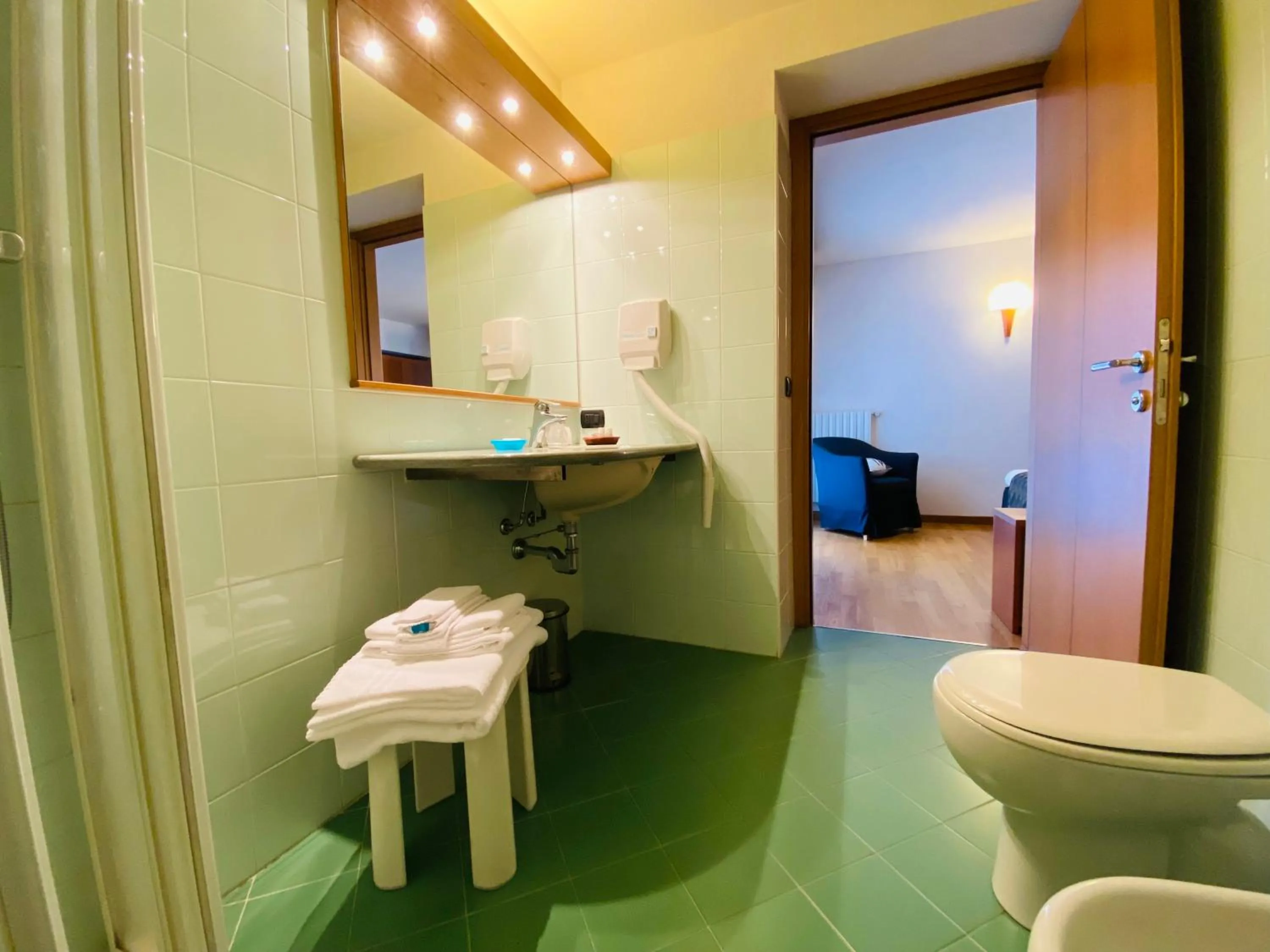 Bathroom in Residence Pizzo Scalino