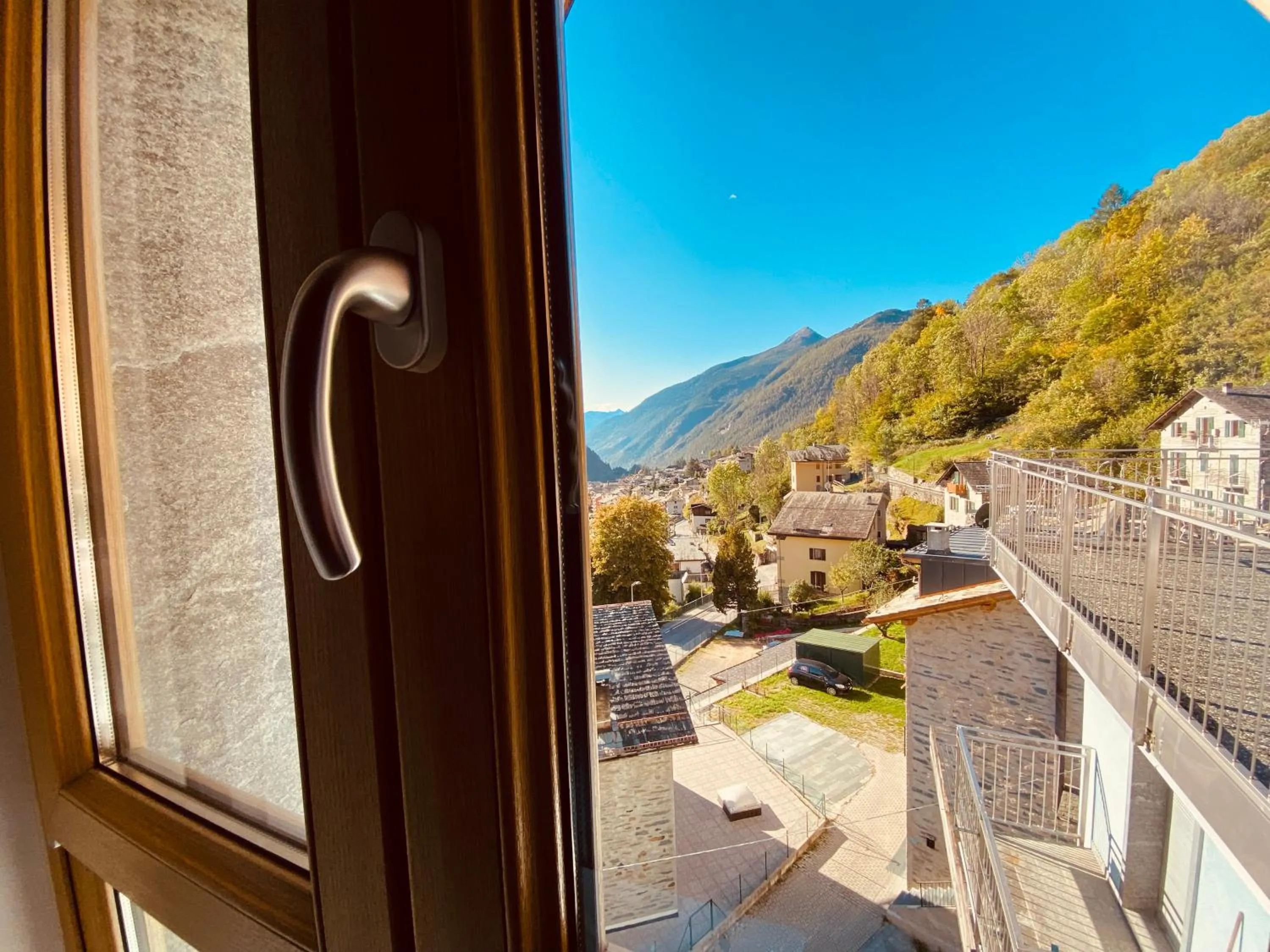 Mountain view in Residence Pizzo Scalino