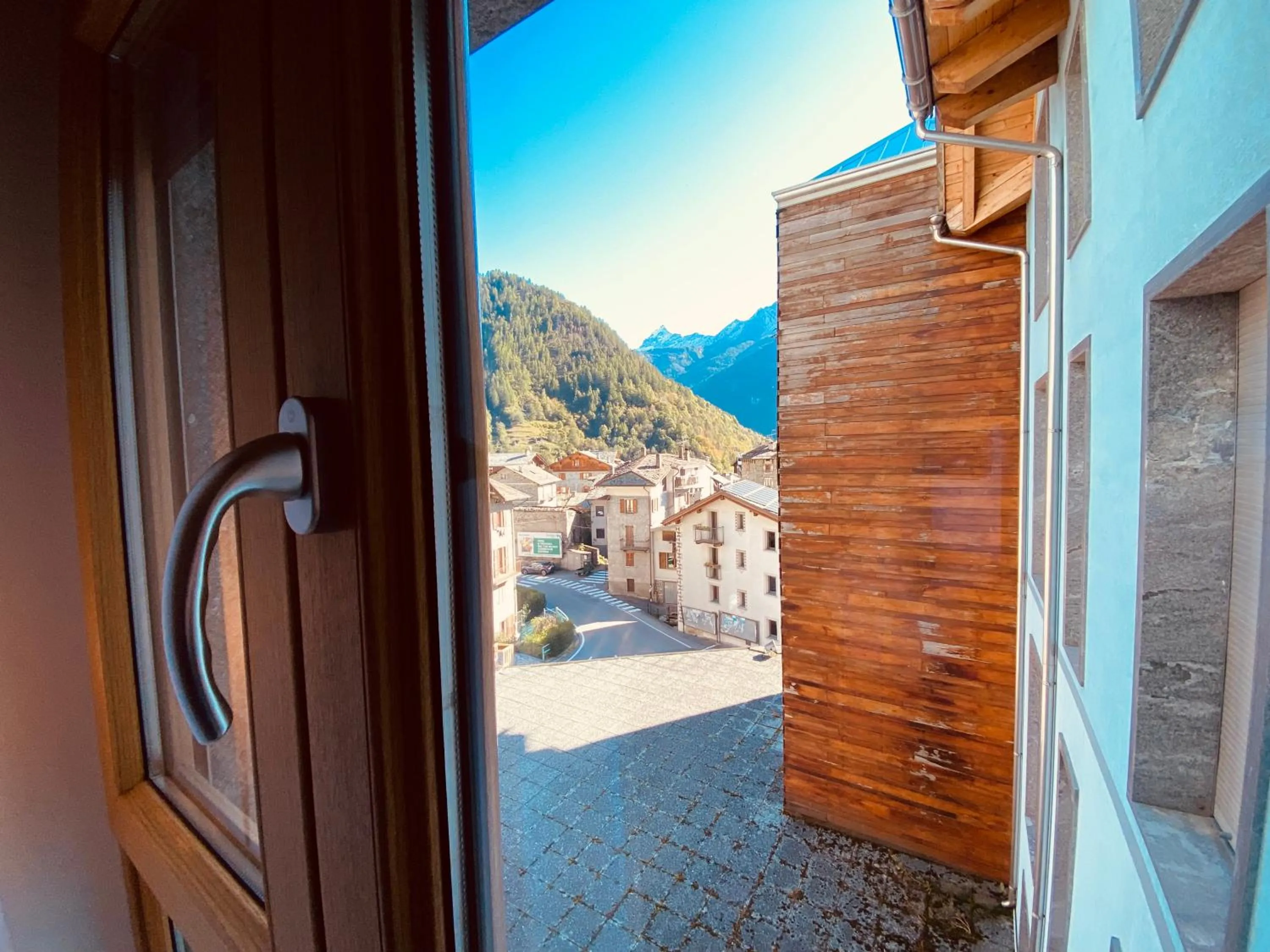 Mountain view in Residence Pizzo Scalino