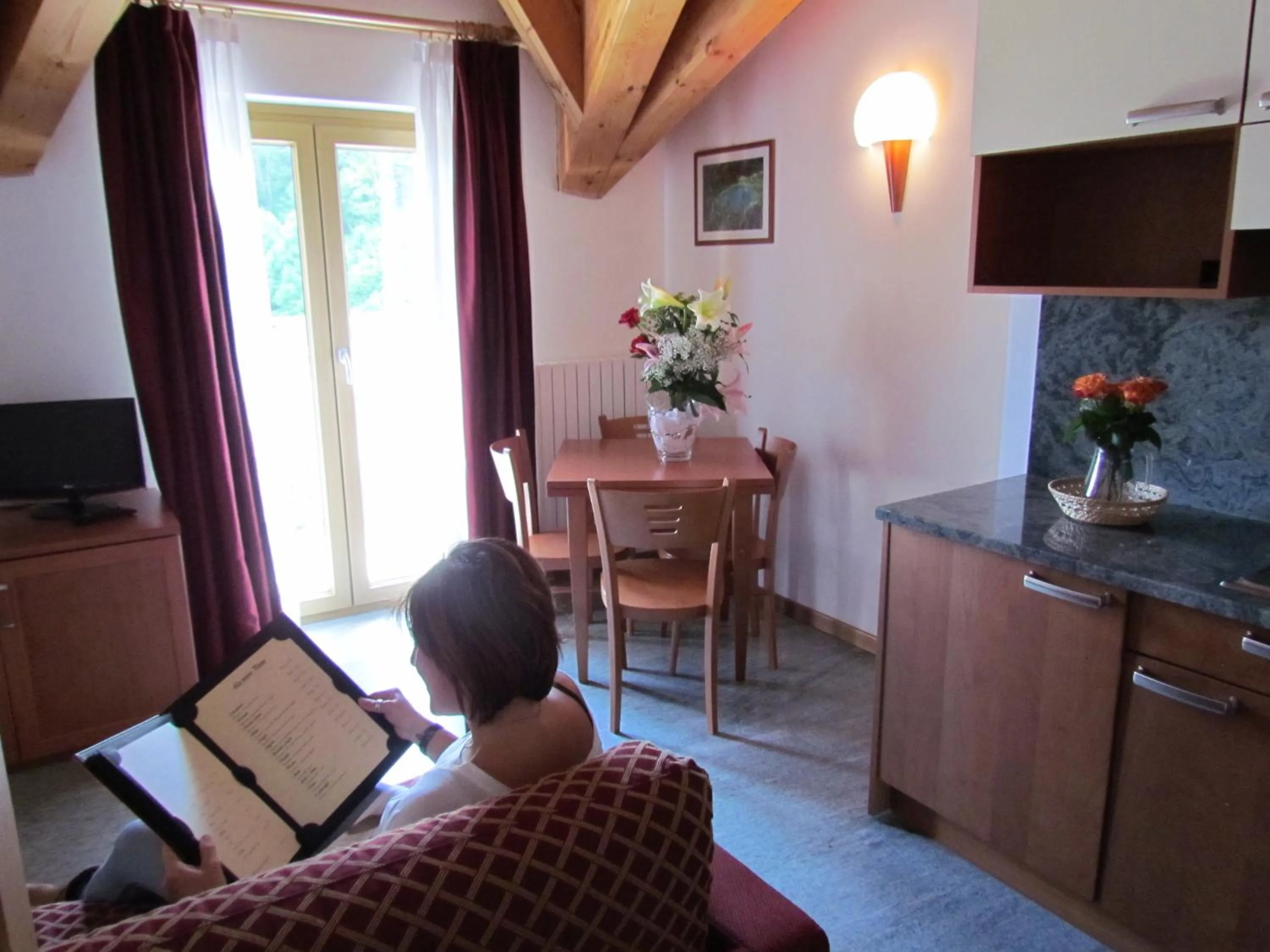 Kitchen or kitchenette in Residence Pizzo Scalino