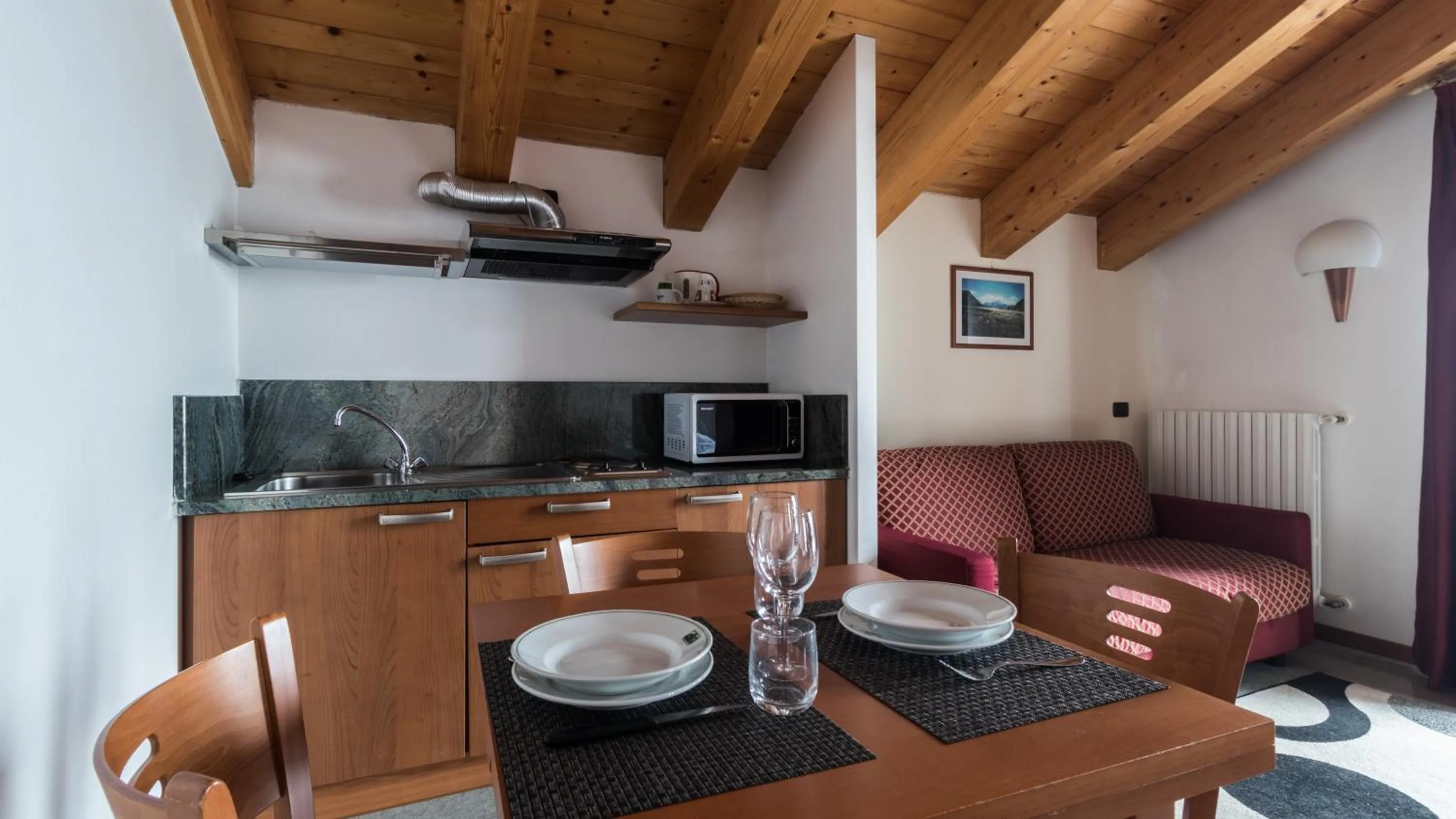 Kitchen or kitchenette in Residence Pizzo Scalino