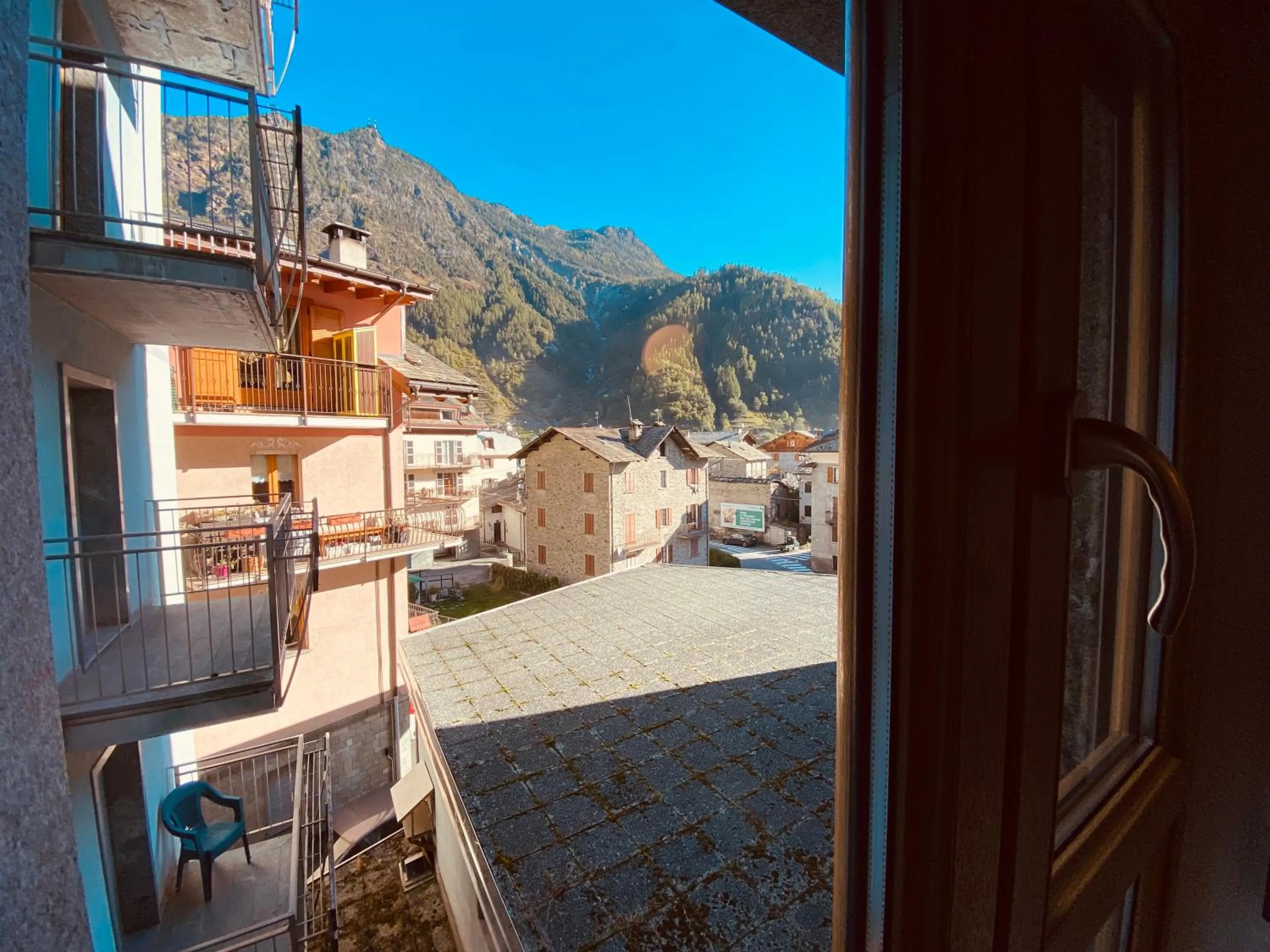 Mountain view in Residence Pizzo Scalino