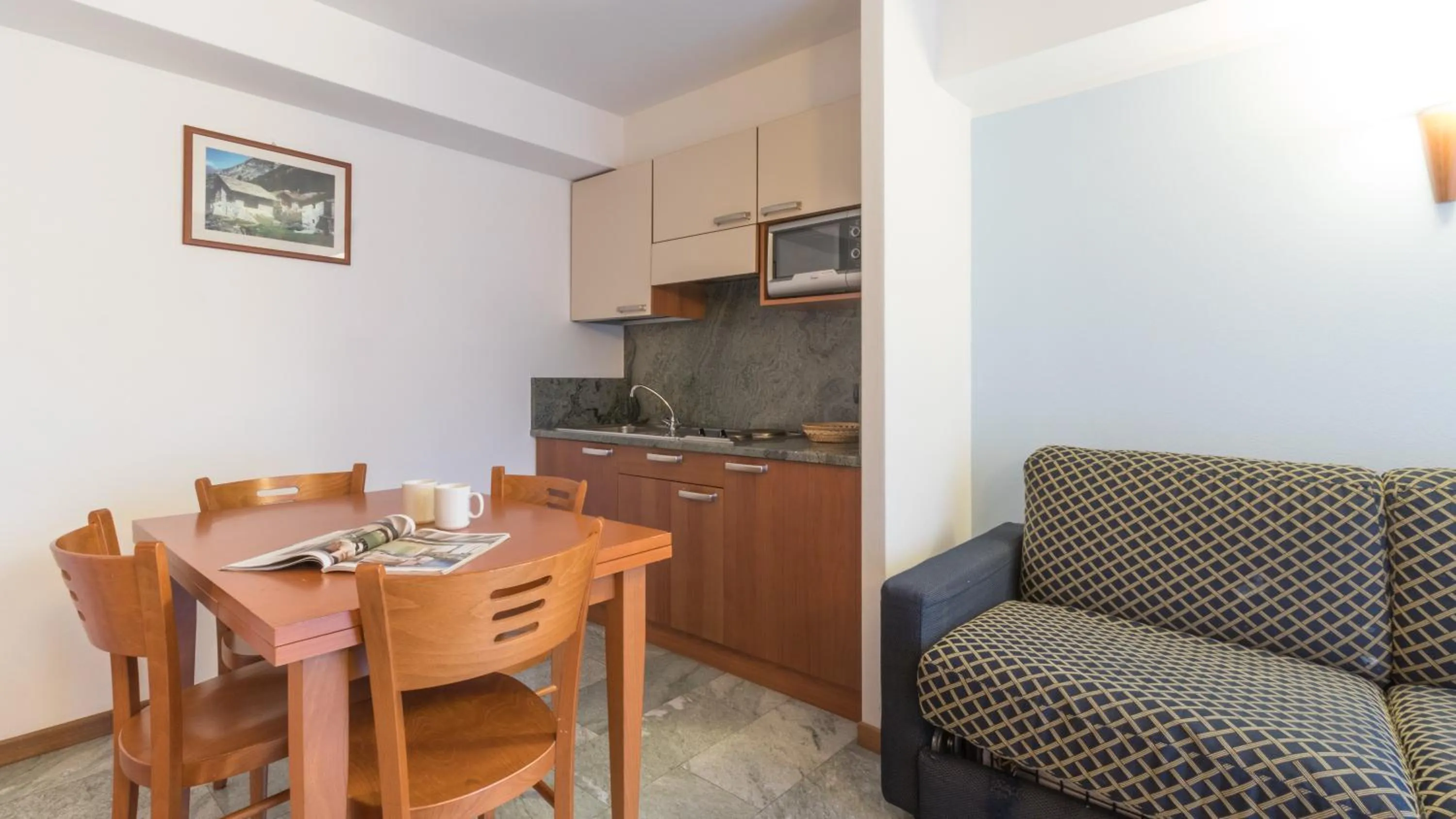 Kitchen or kitchenette in Residence Pizzo Scalino