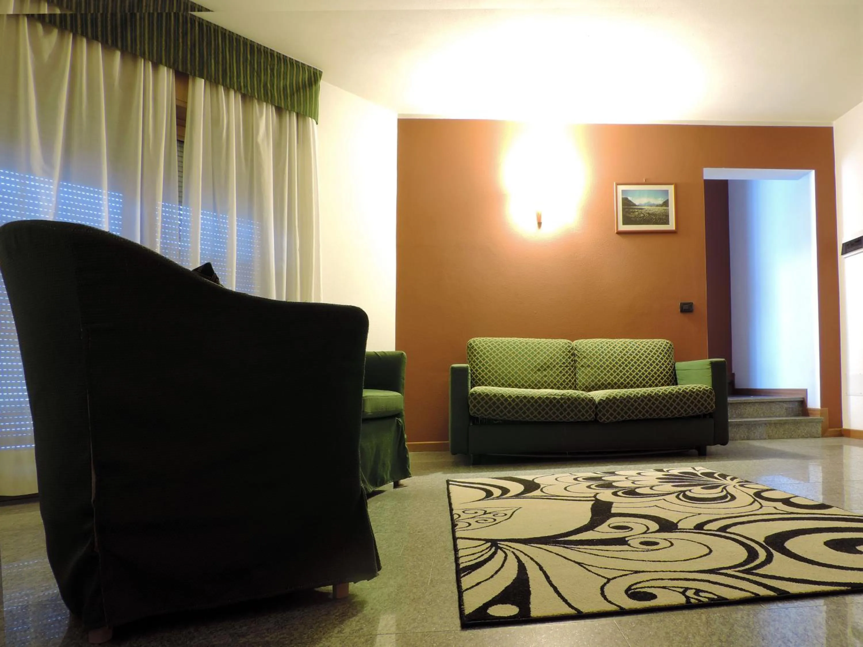 Living room in Residence Pizzo Scalino