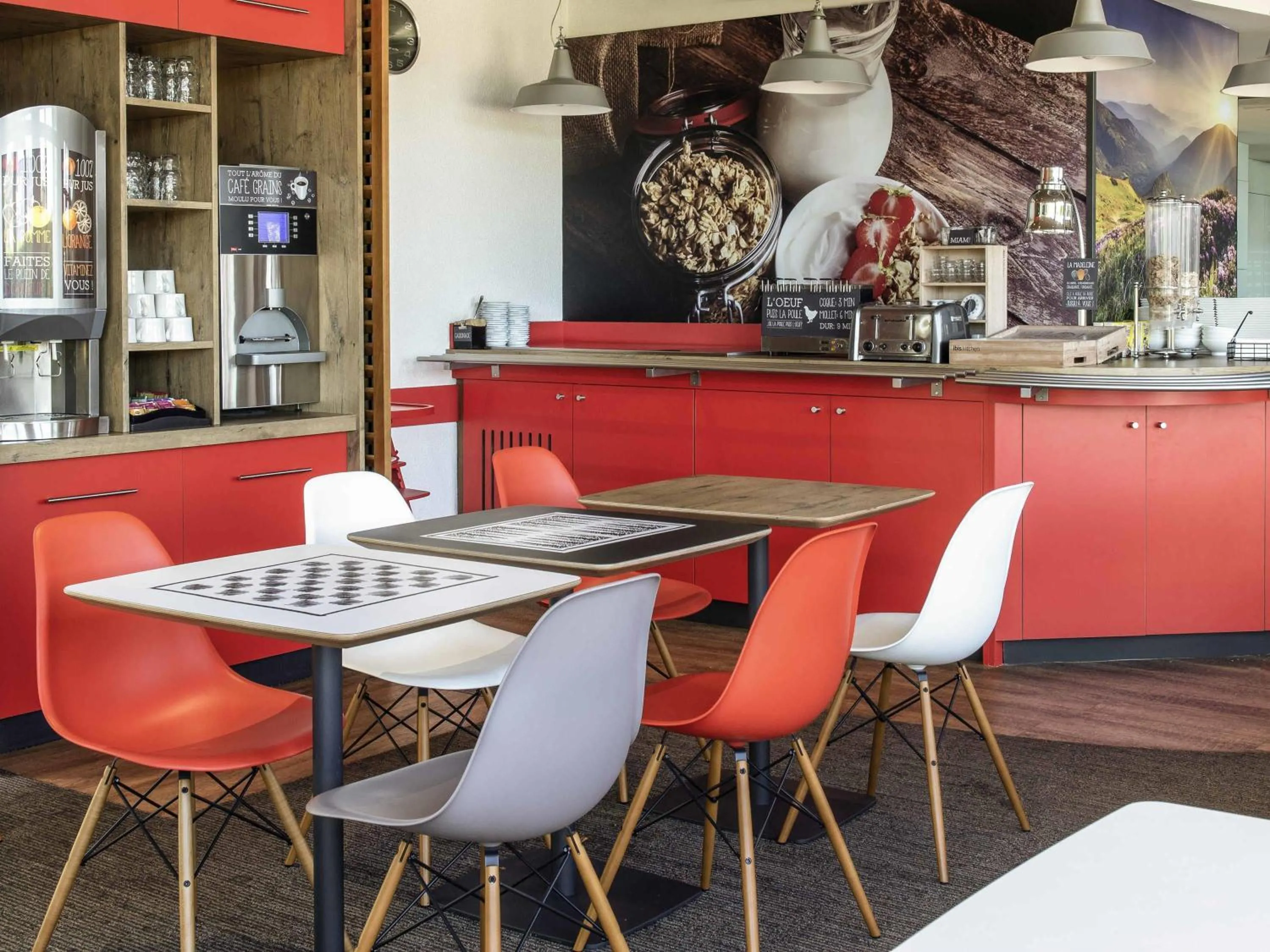 Breakfast in ibis Issoire