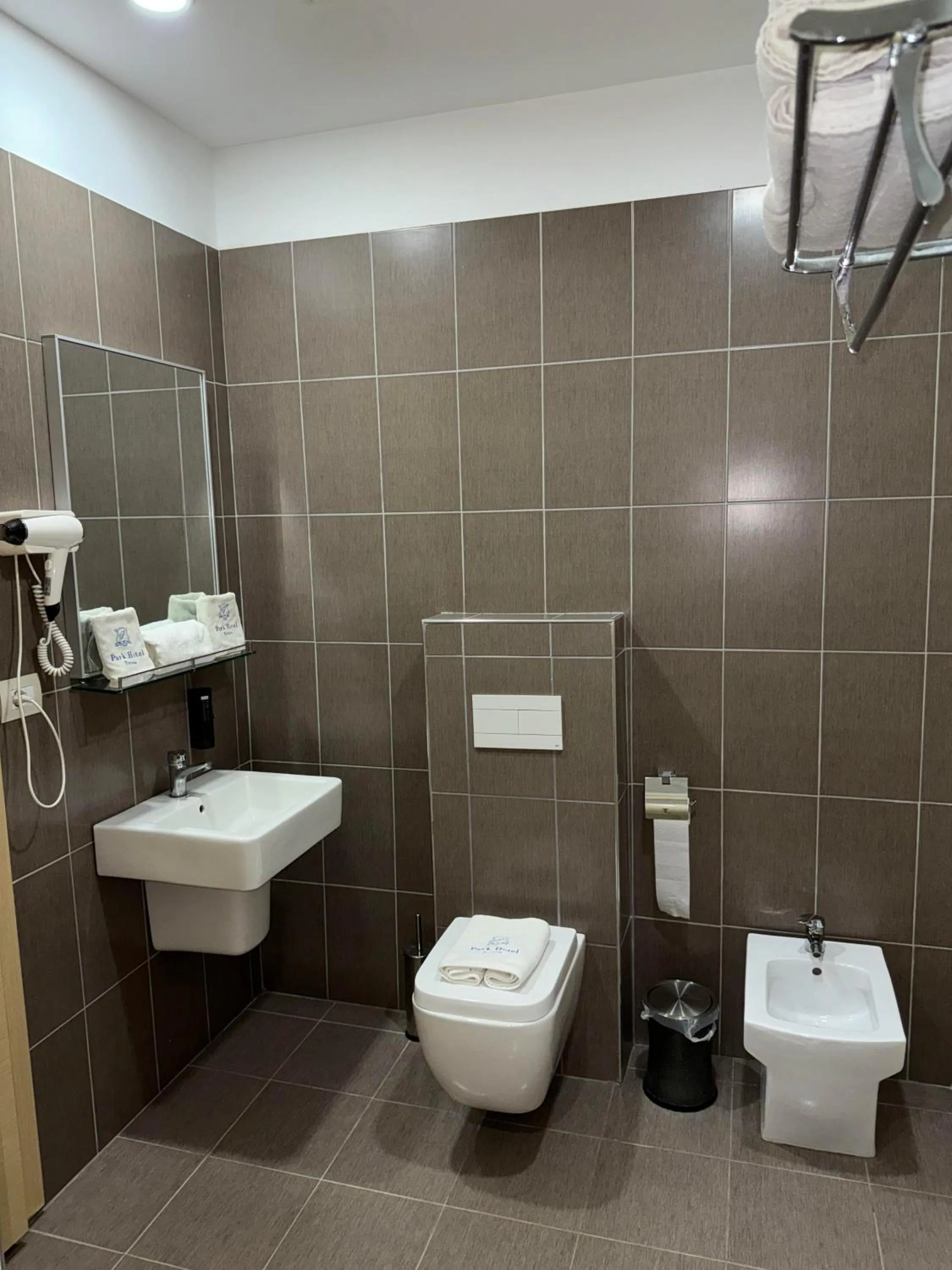 Bathroom in Park Hotel Tirana