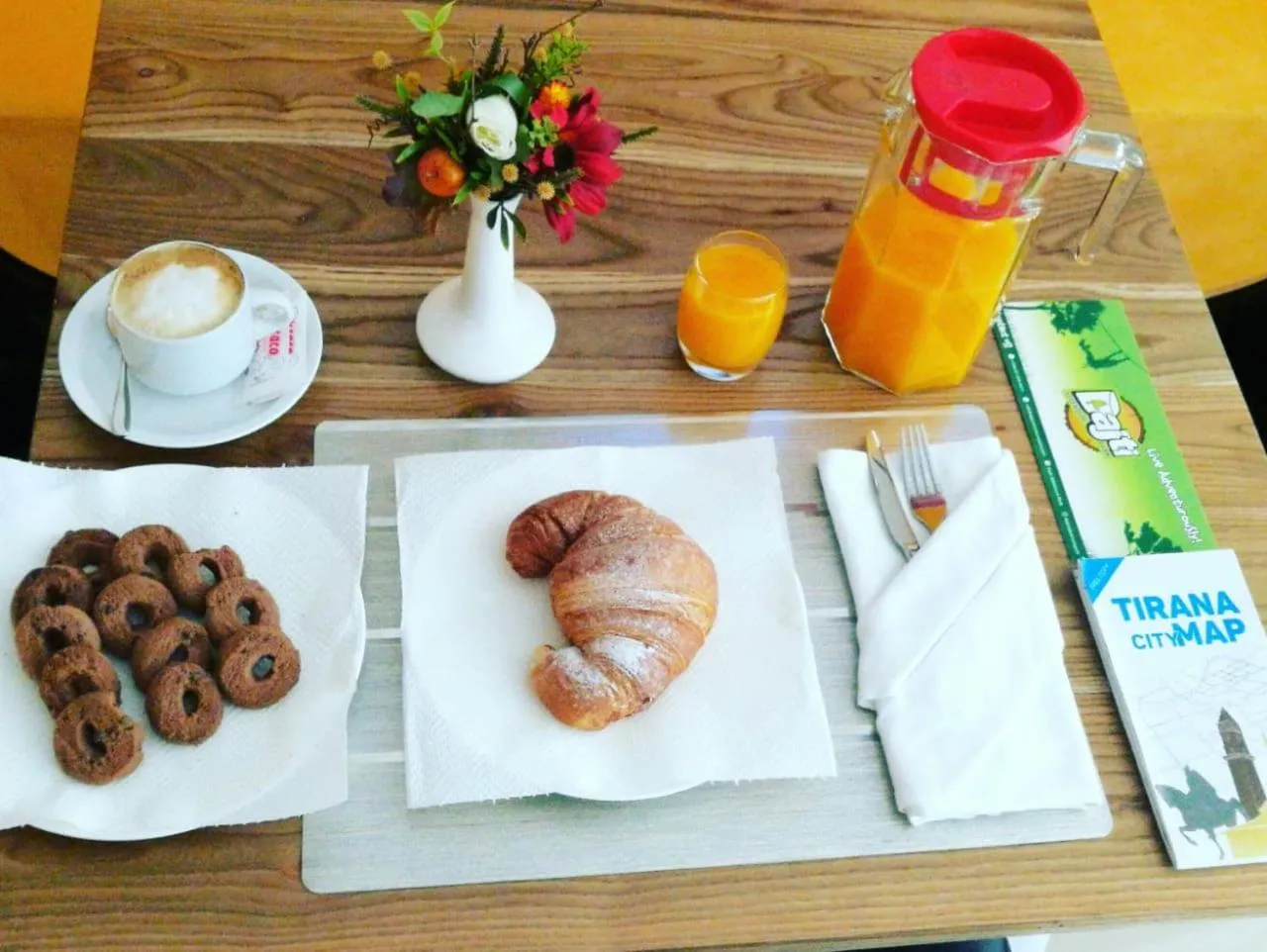 Breakfast in Park Hotel Tirana