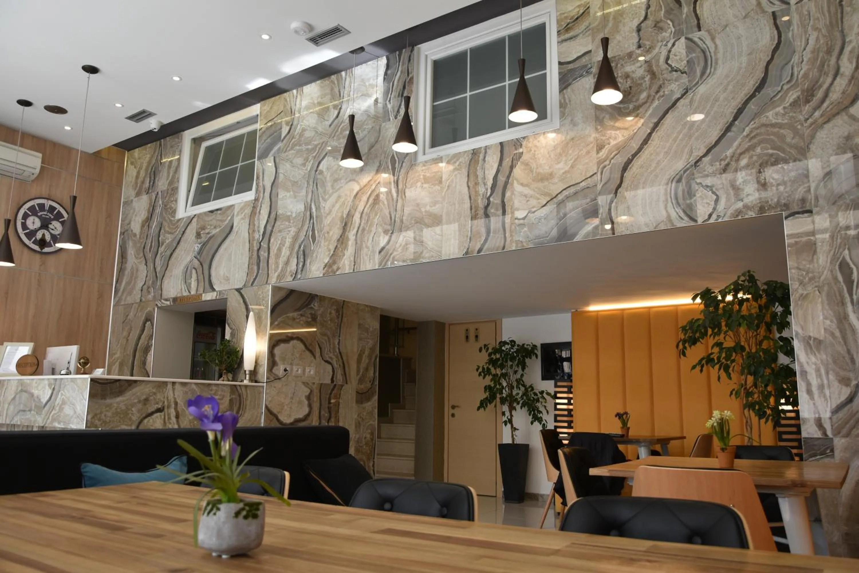 Lobby or reception in Park Hotel Tirana