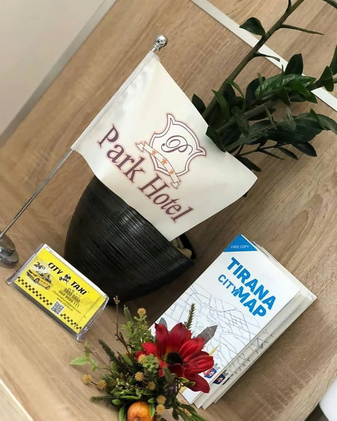 Logo/Certificate/Sign in Park Hotel Tirana