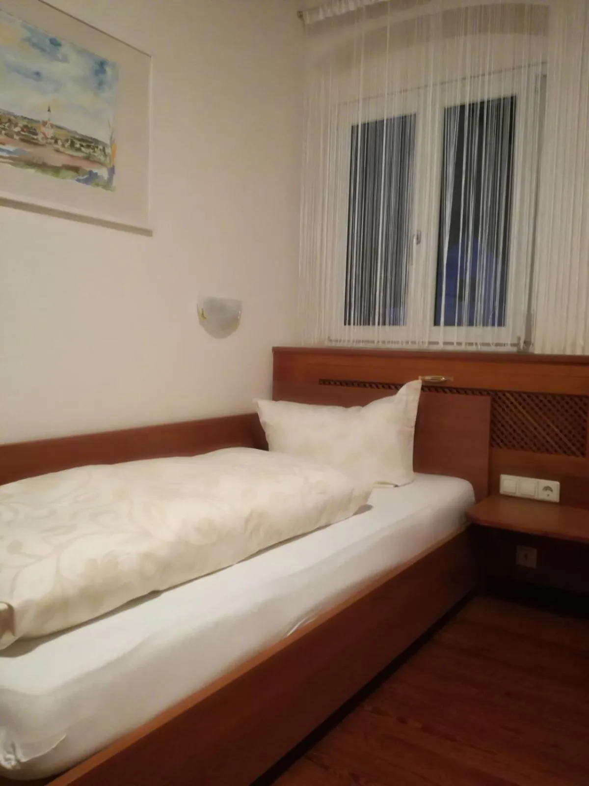 Bed in Gaststätte Peperoni