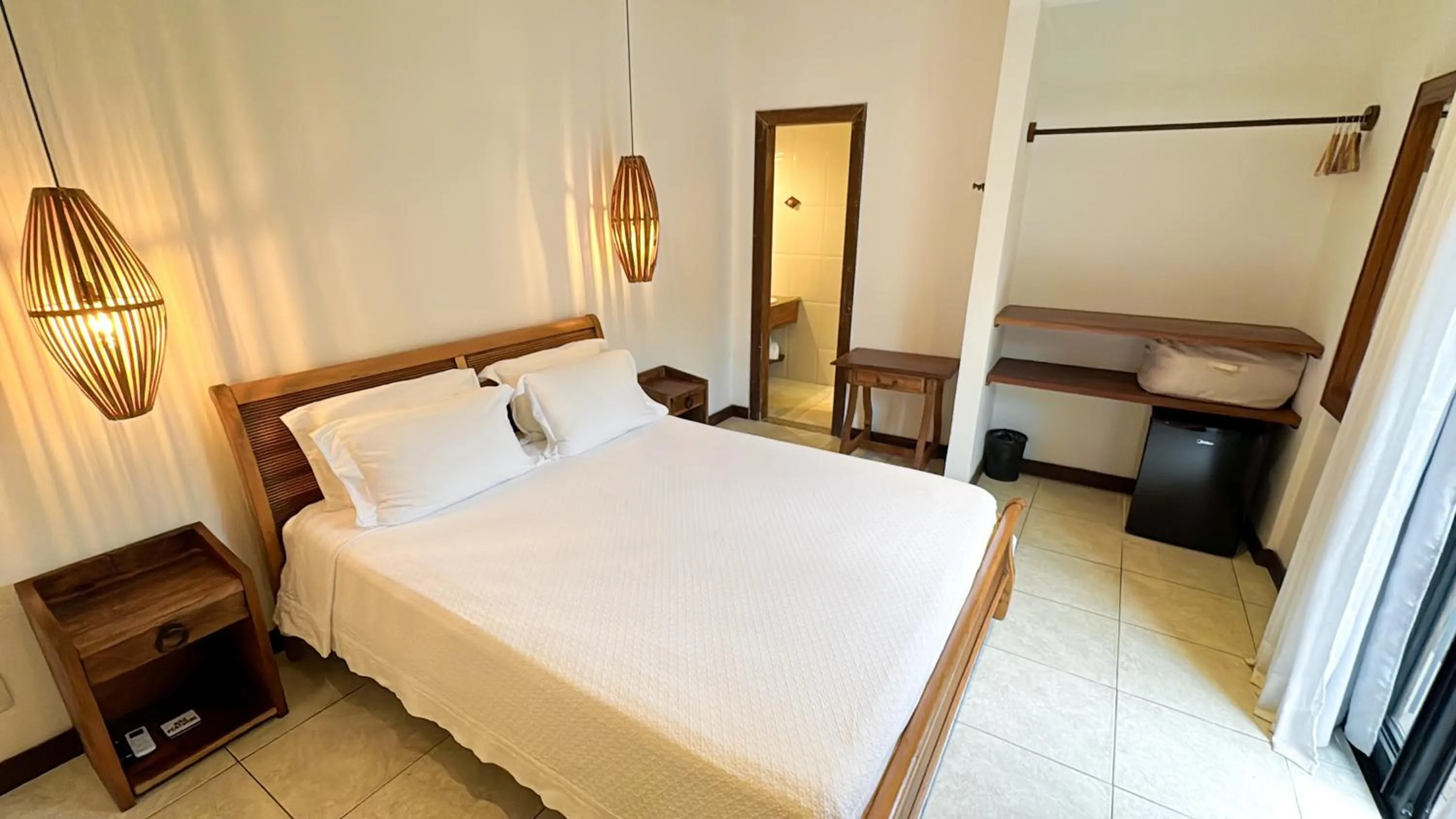 Bedroom, Bed in Villa Santa Fé