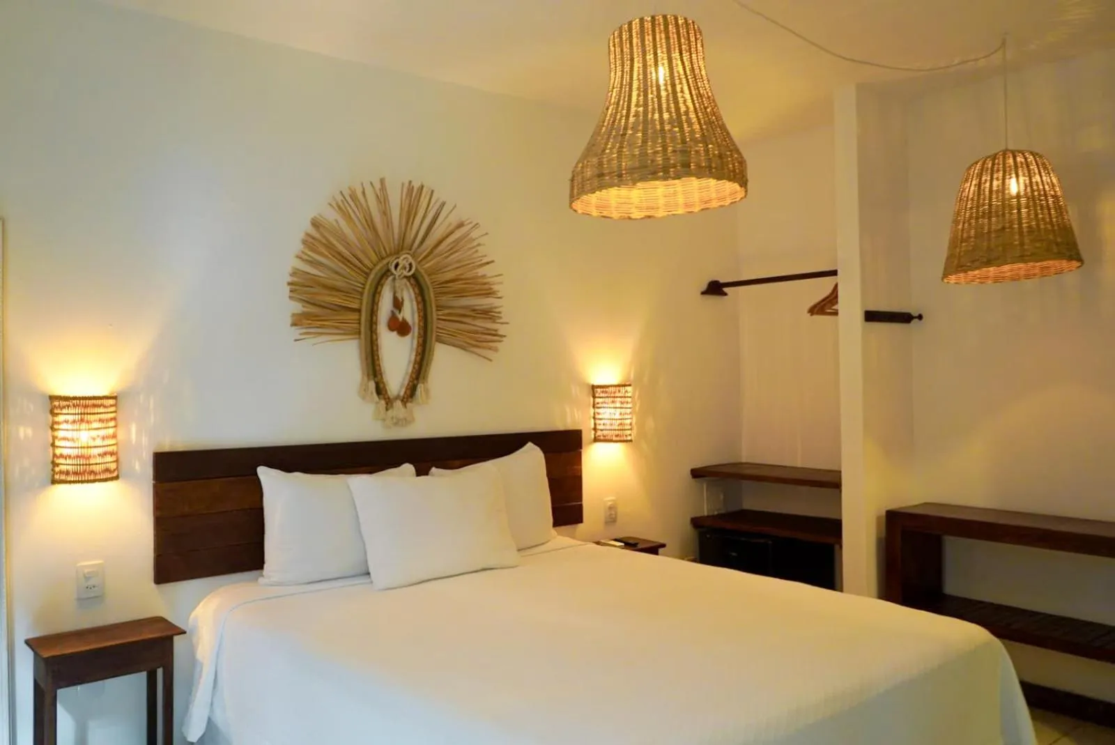 Bedroom, Bed in Villa Santa Fé