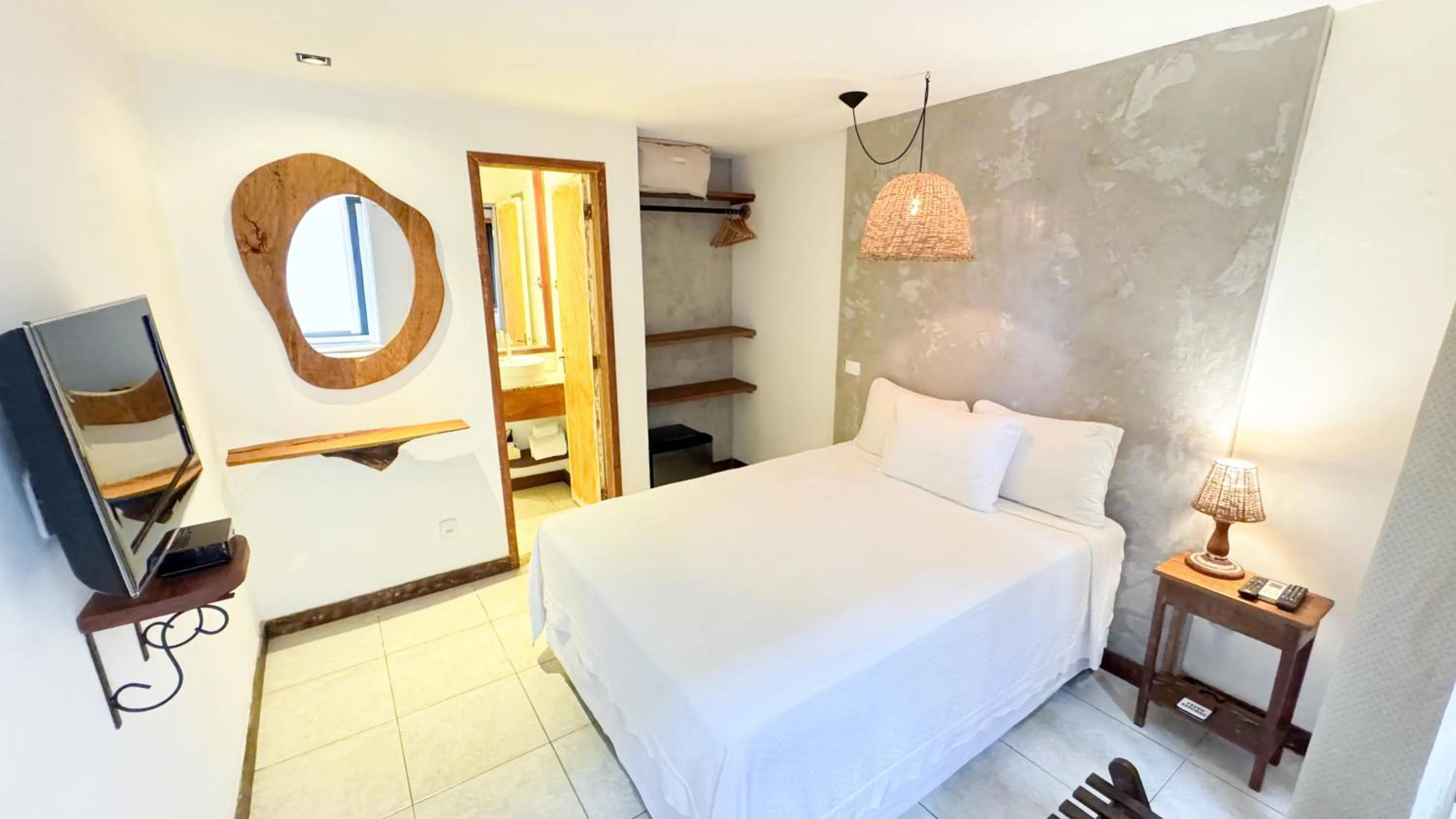 Bedroom, Bed in Villa Santa Fé