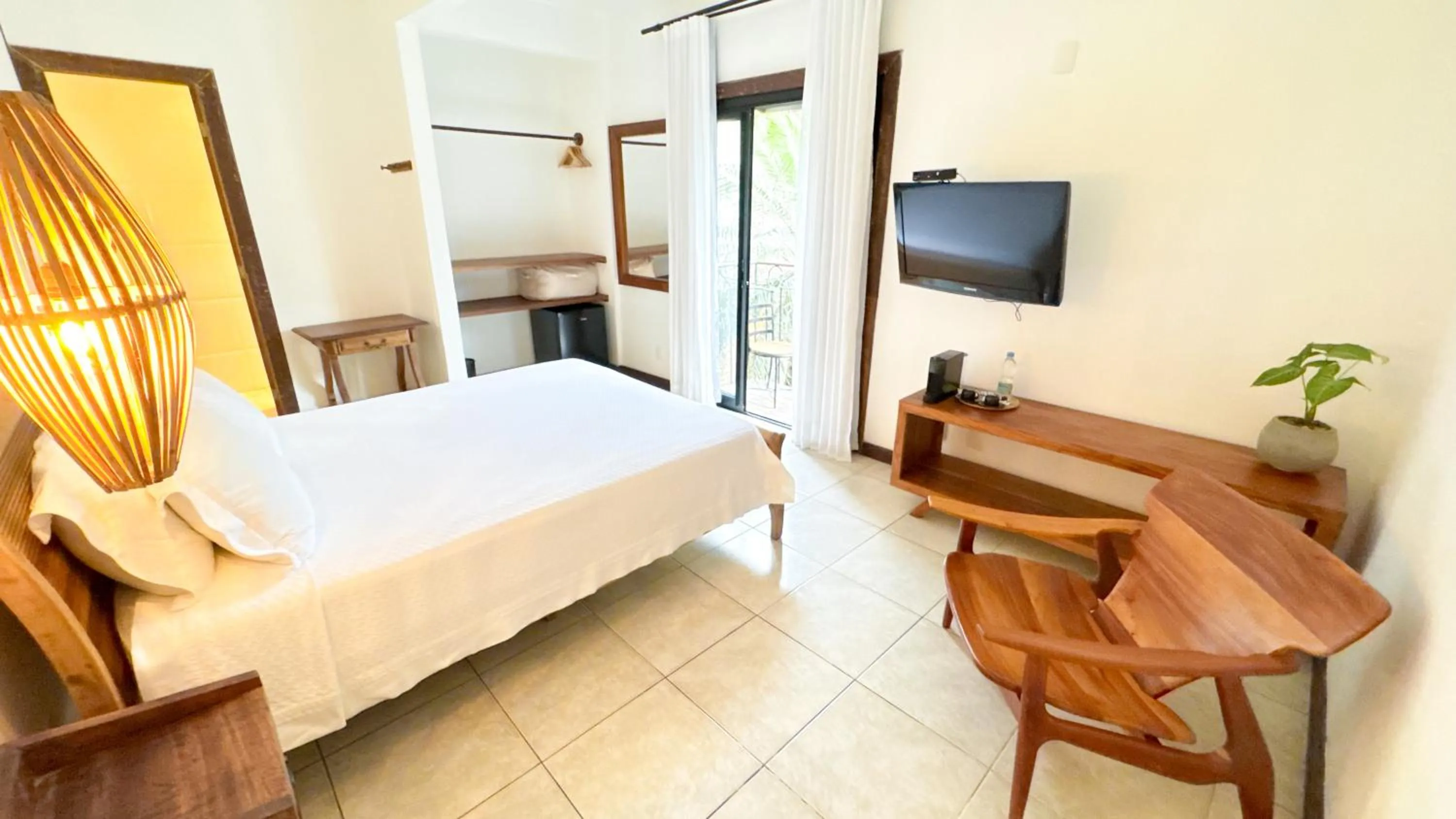 Bedroom, Bed in Villa Santa Fé