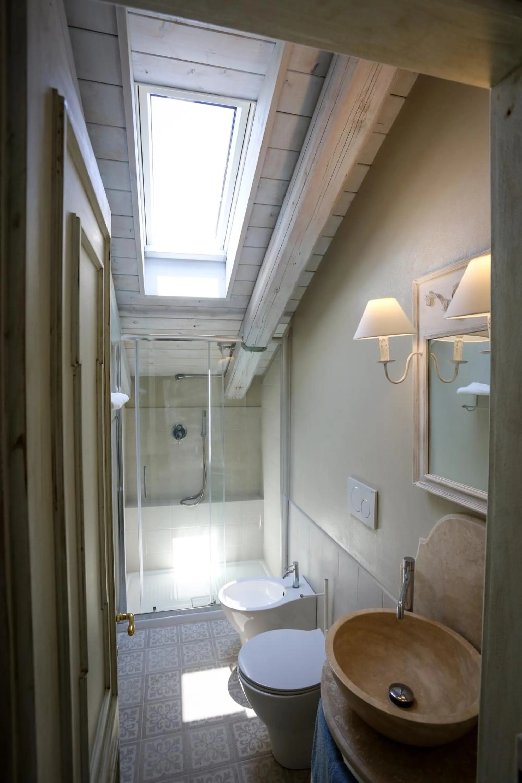 Bathroom in B&B Villa Ricardi