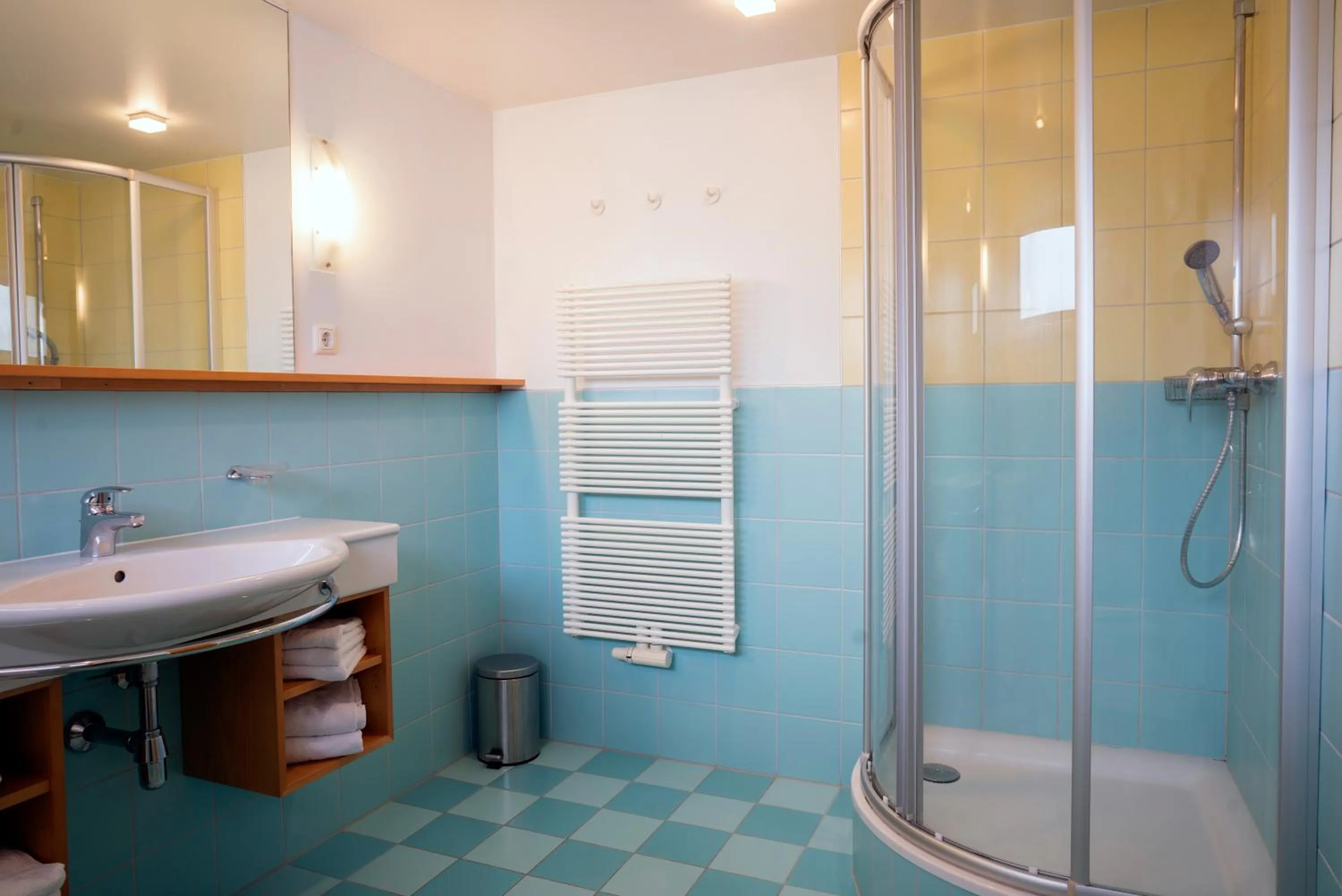 Shower in Aparthotel Schindlhaus/Alpin