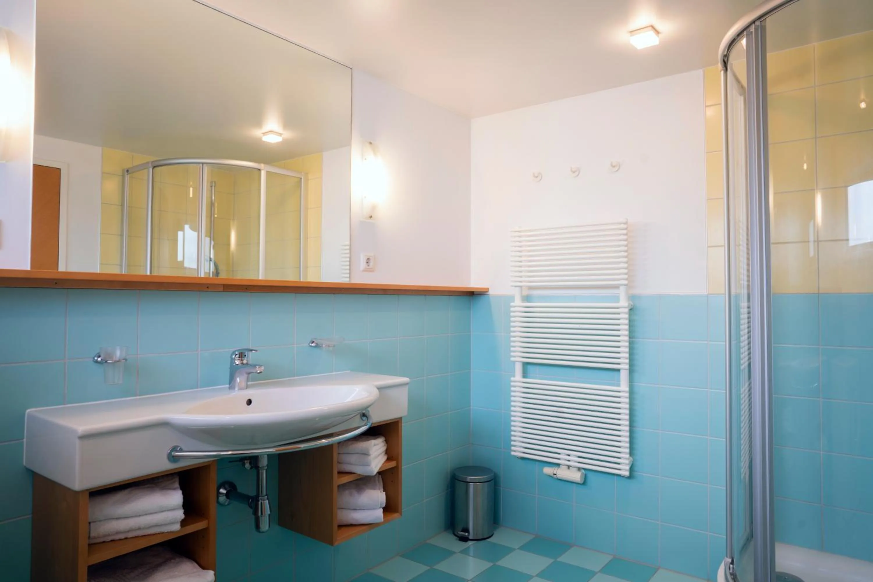 Shower in Aparthotel Schindlhaus/Alpin