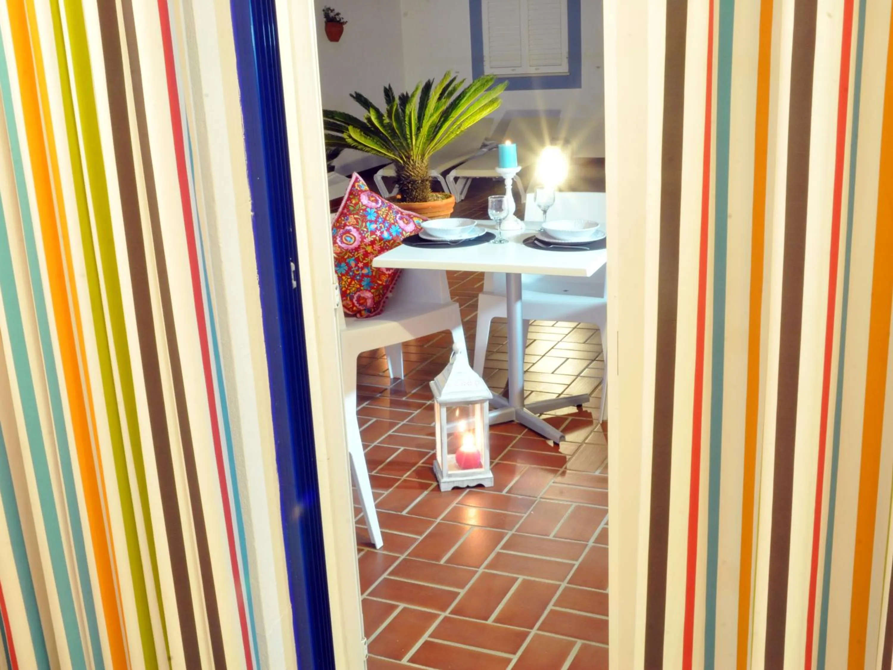 Dining area in Patios Da Vila - Duna Parque Group