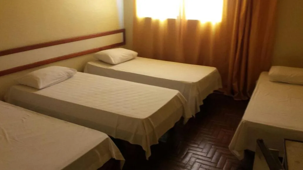 Bed in Hotel Nacional Montes Claros