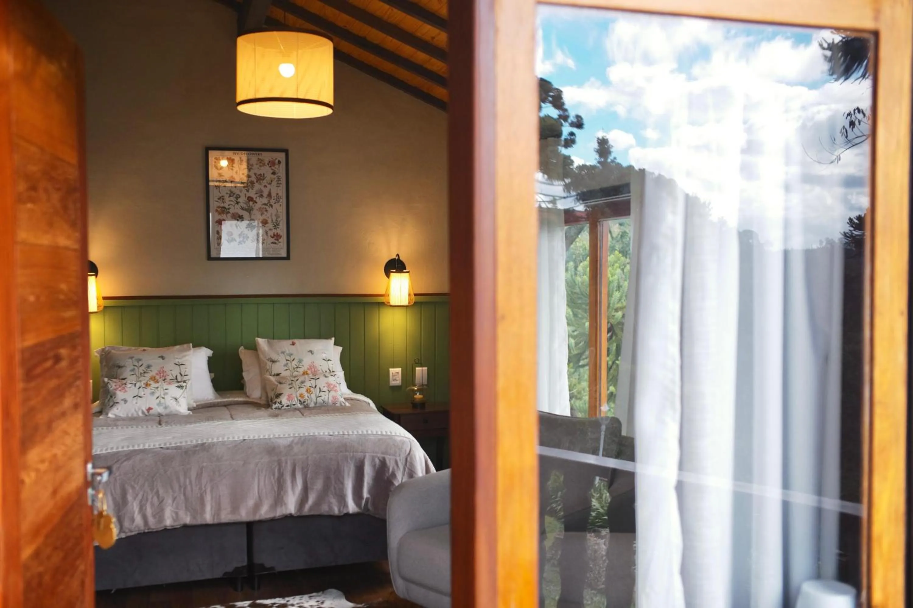 Bed in Hotel Meissner Hof