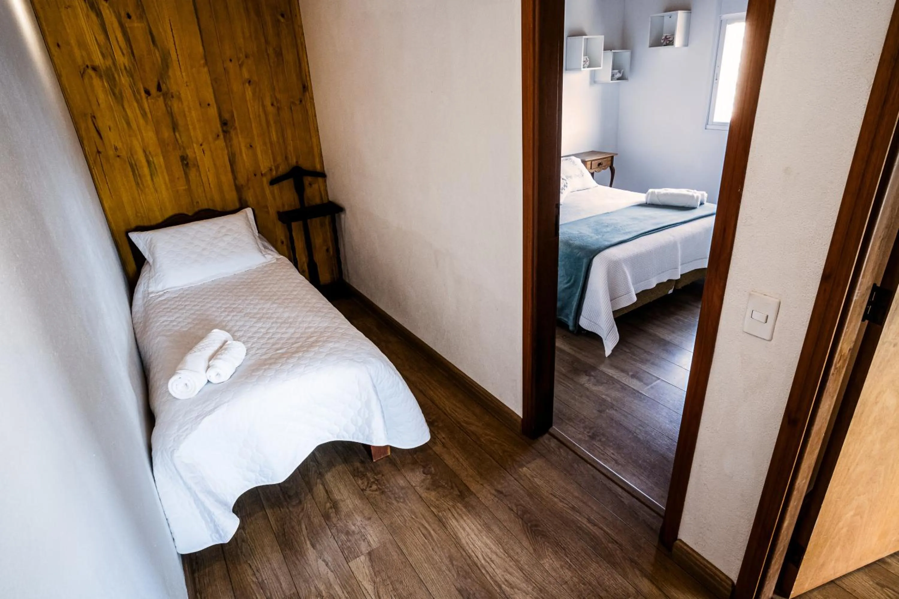 Bed in Hotel Meissner Hof