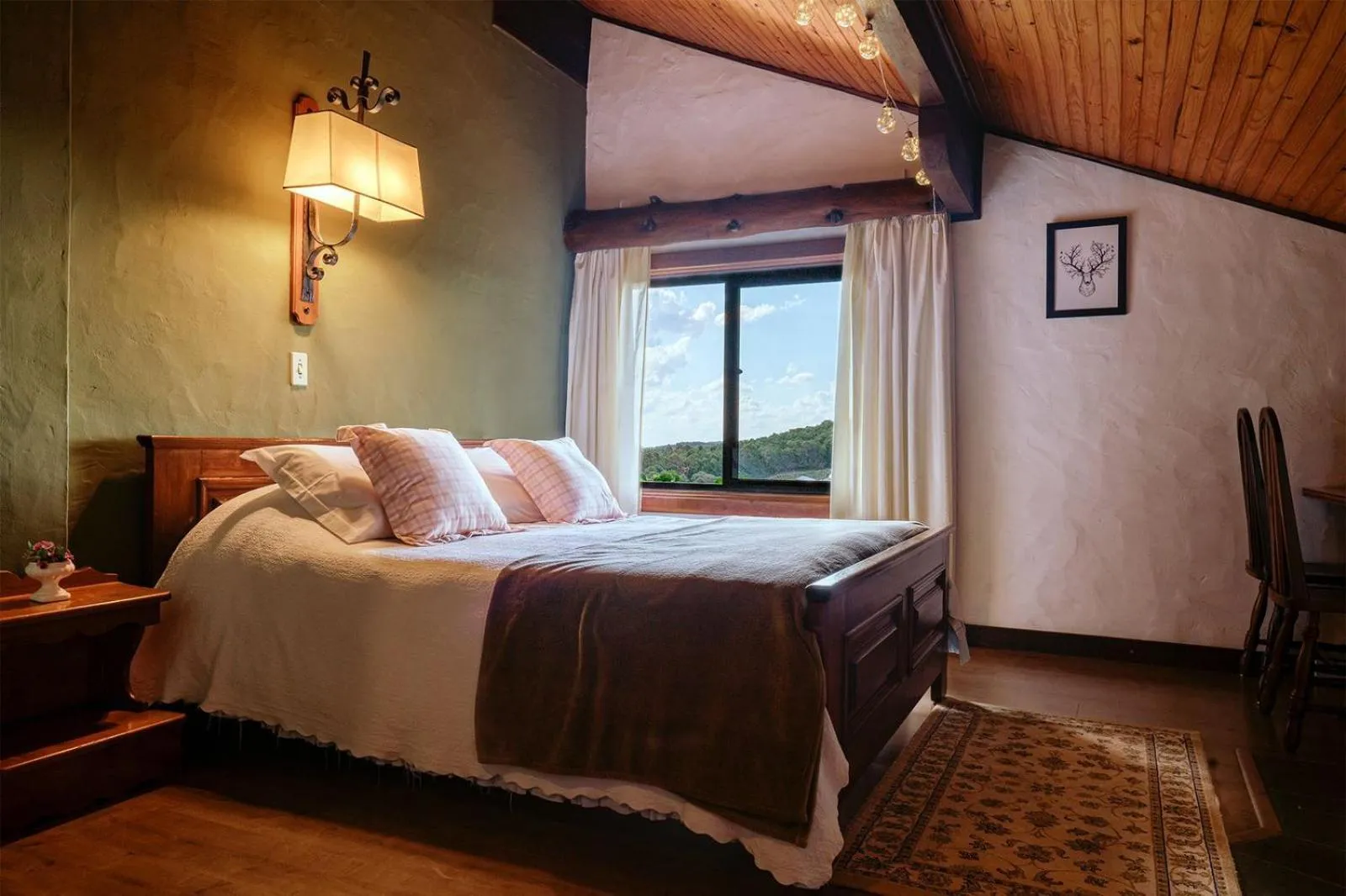 Bed in Hotel Meissner Hof