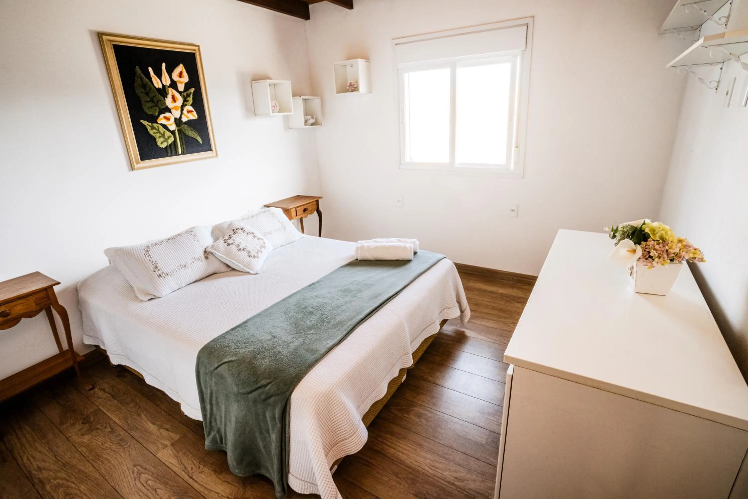 Bed in Hotel Meissner Hof