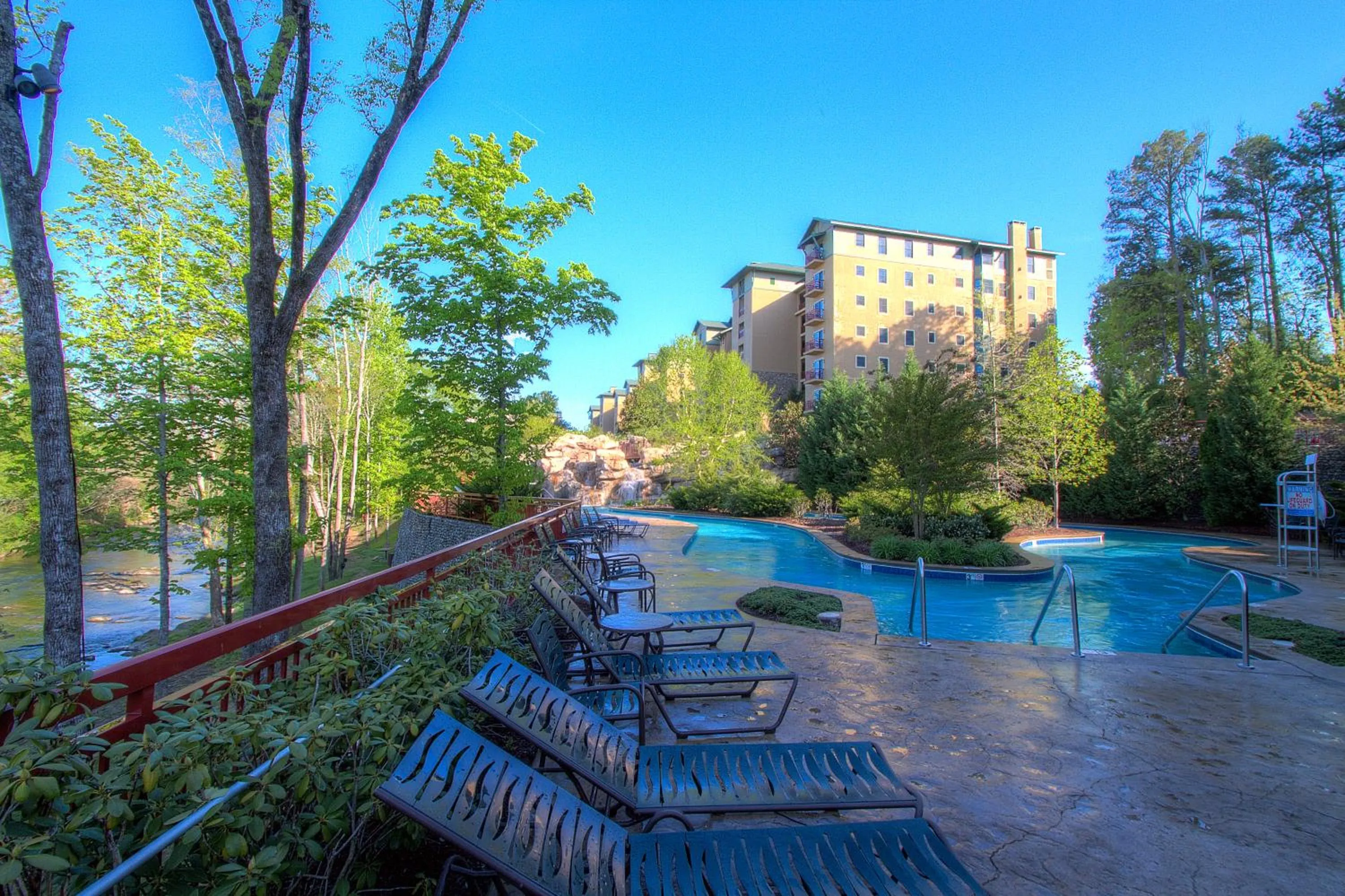 Swimming pool in RiverStone Condo Resort & Spa