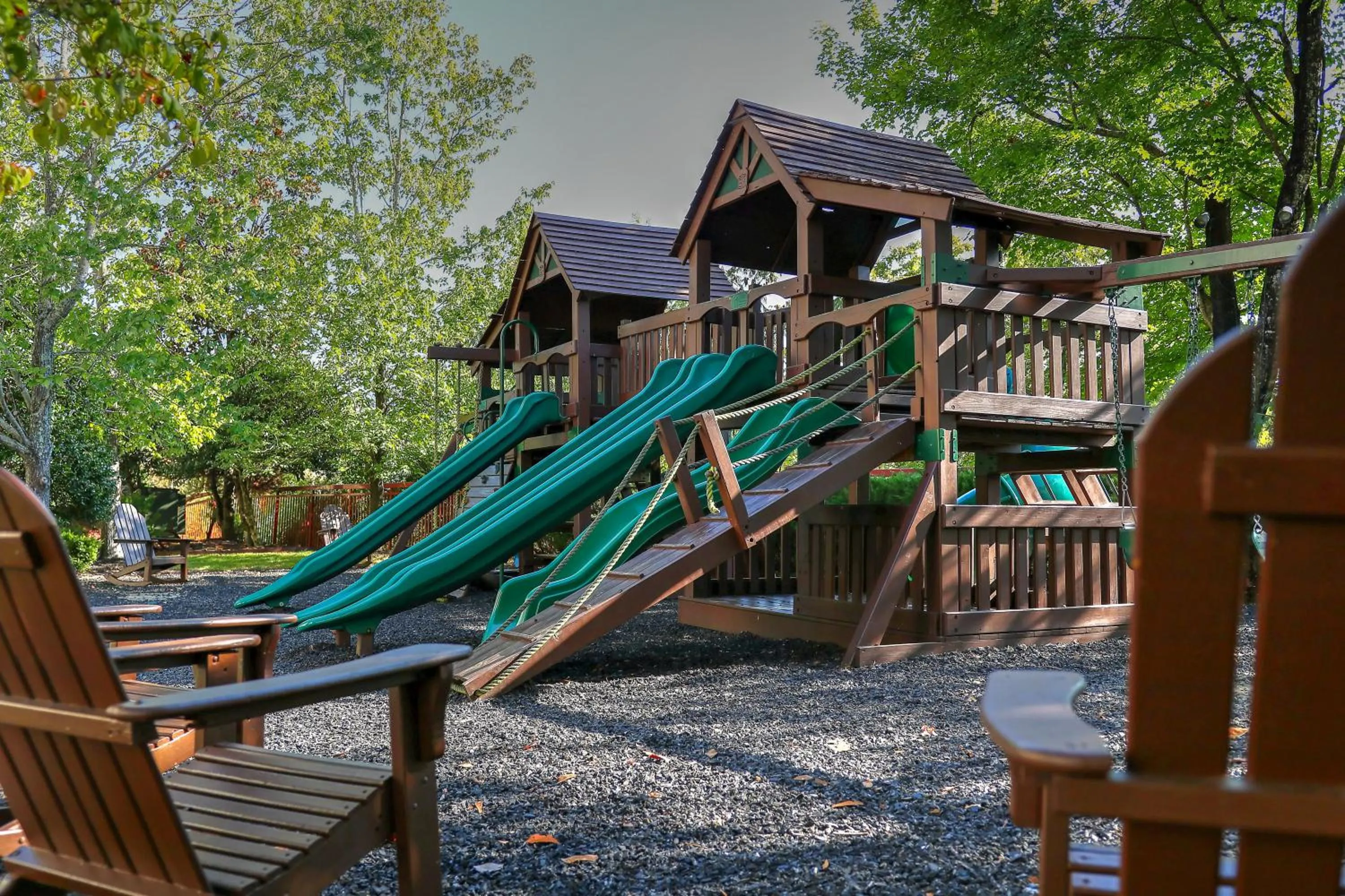 Children play ground in RiverStone Condo Resort & Spa