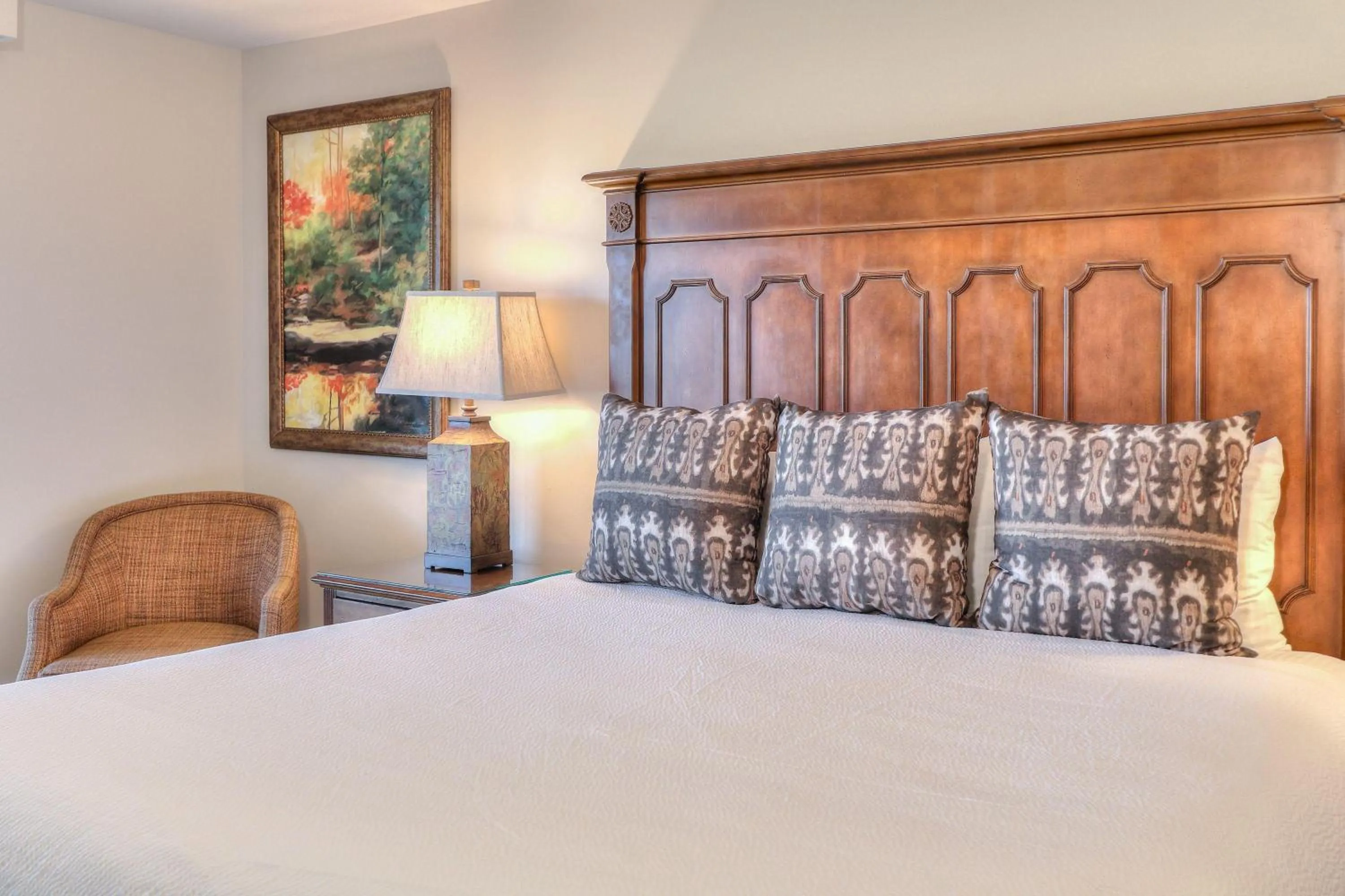 Bed in RiverStone Condo Resort & Spa