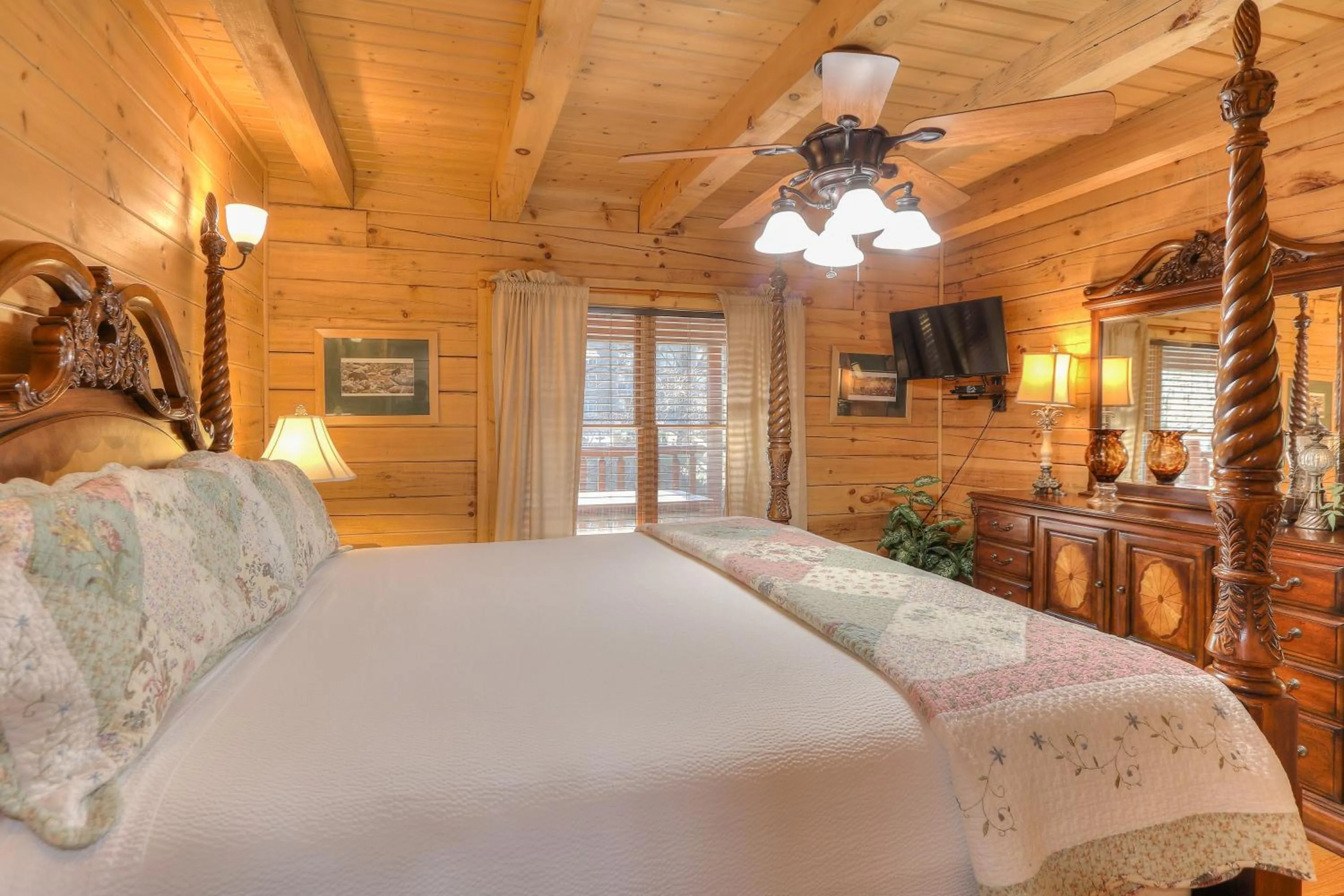 Bed in RiverStone Condo Resort & Spa