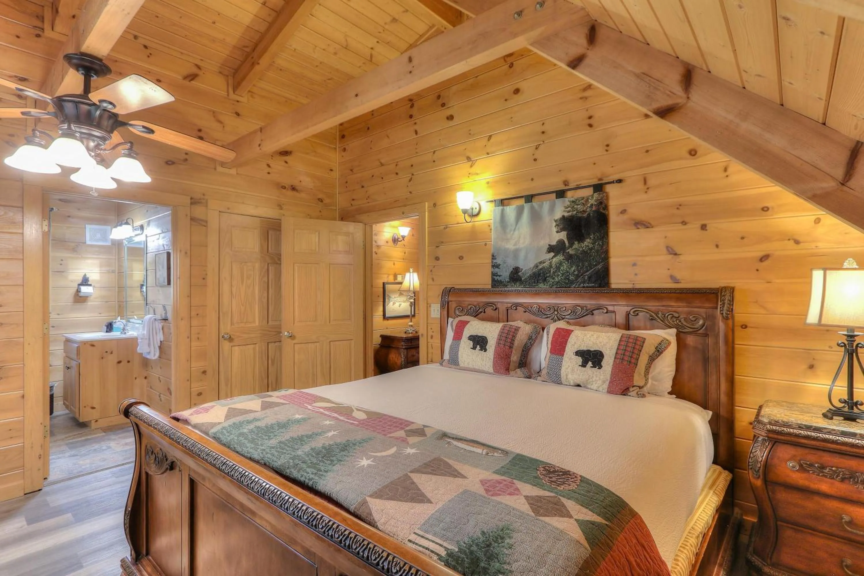 Bed in RiverStone Condo Resort & Spa