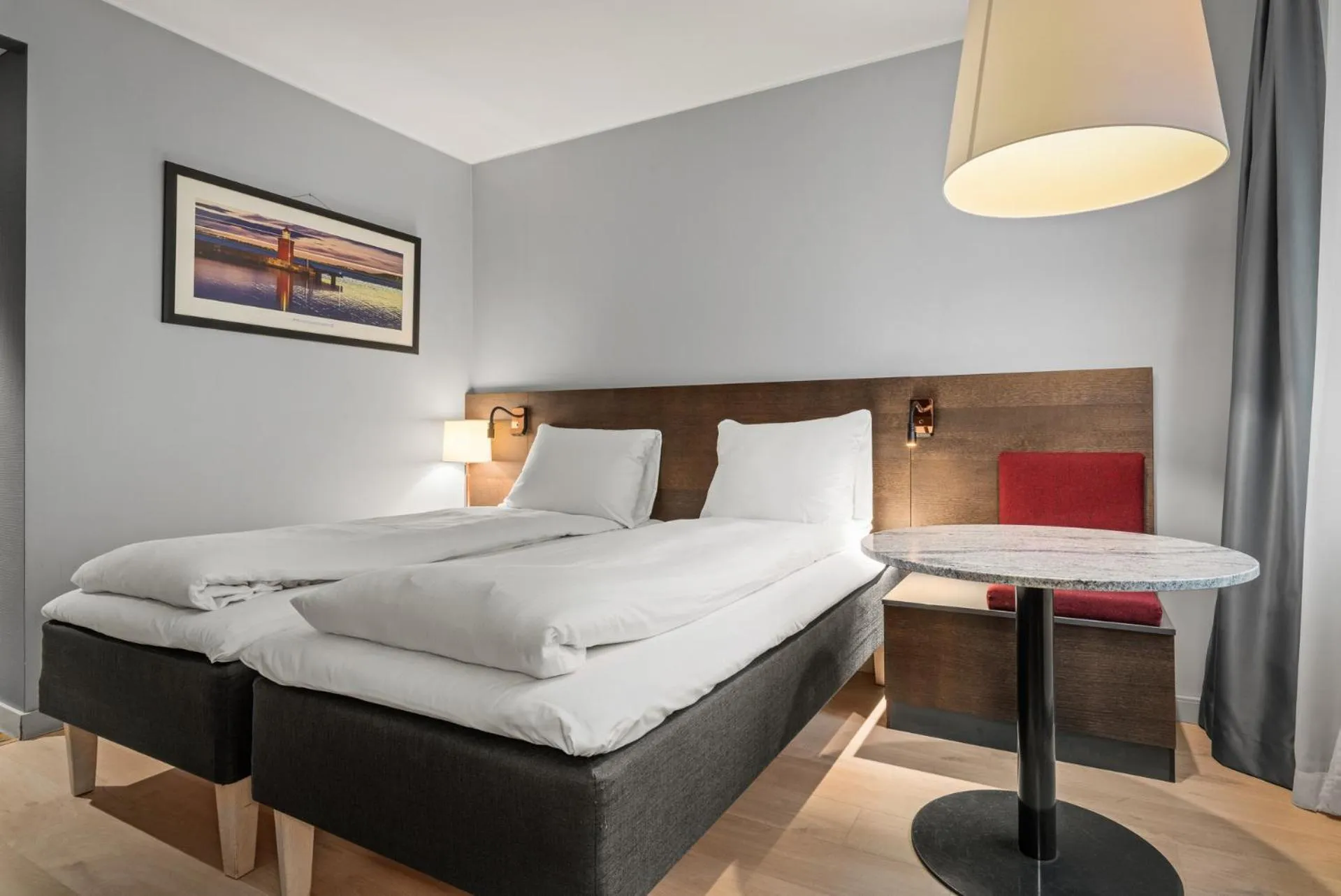 Bed in Quality Hotel Ålesund