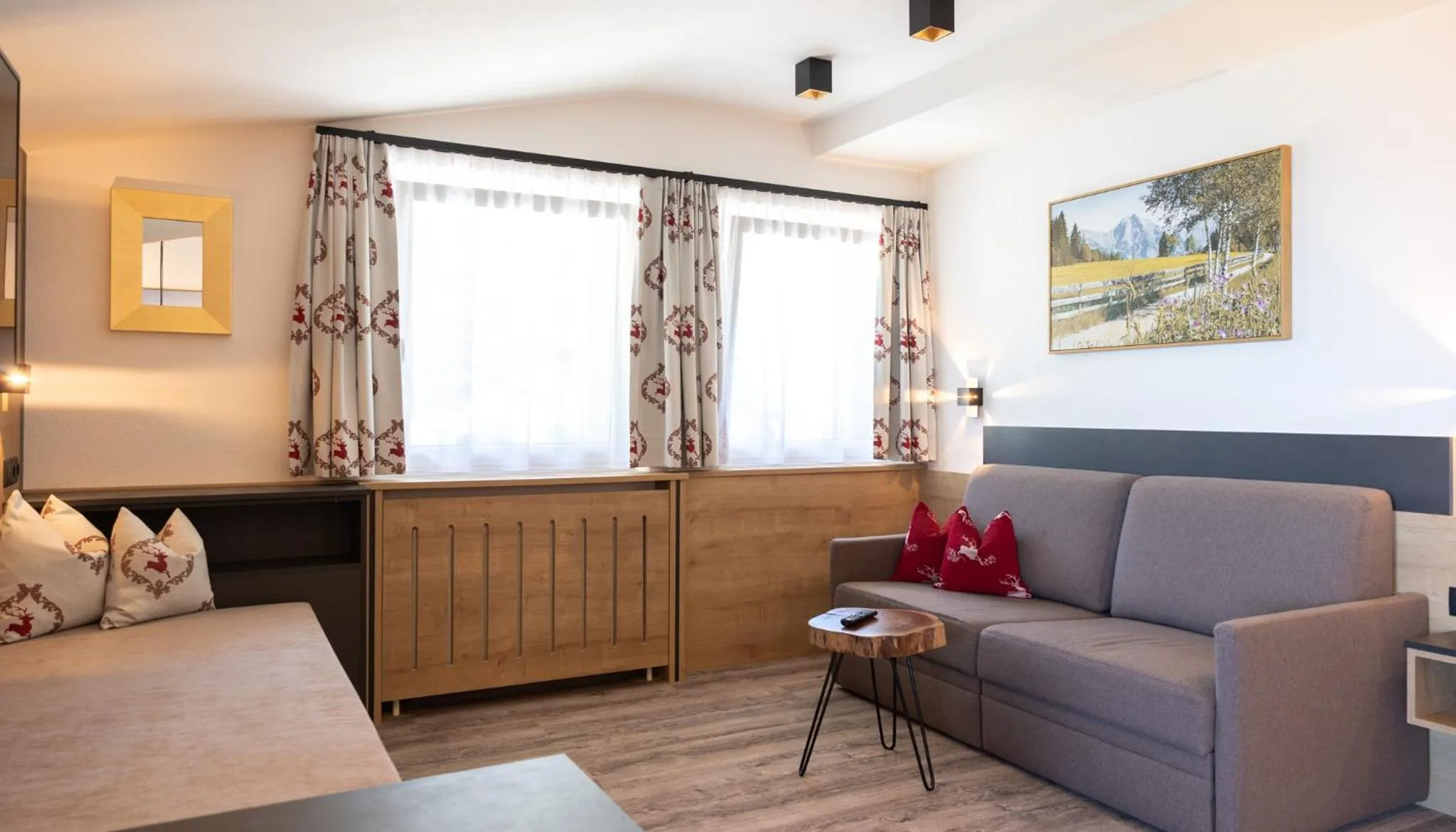 Living room in Das Aparthotel Olympia Tirol