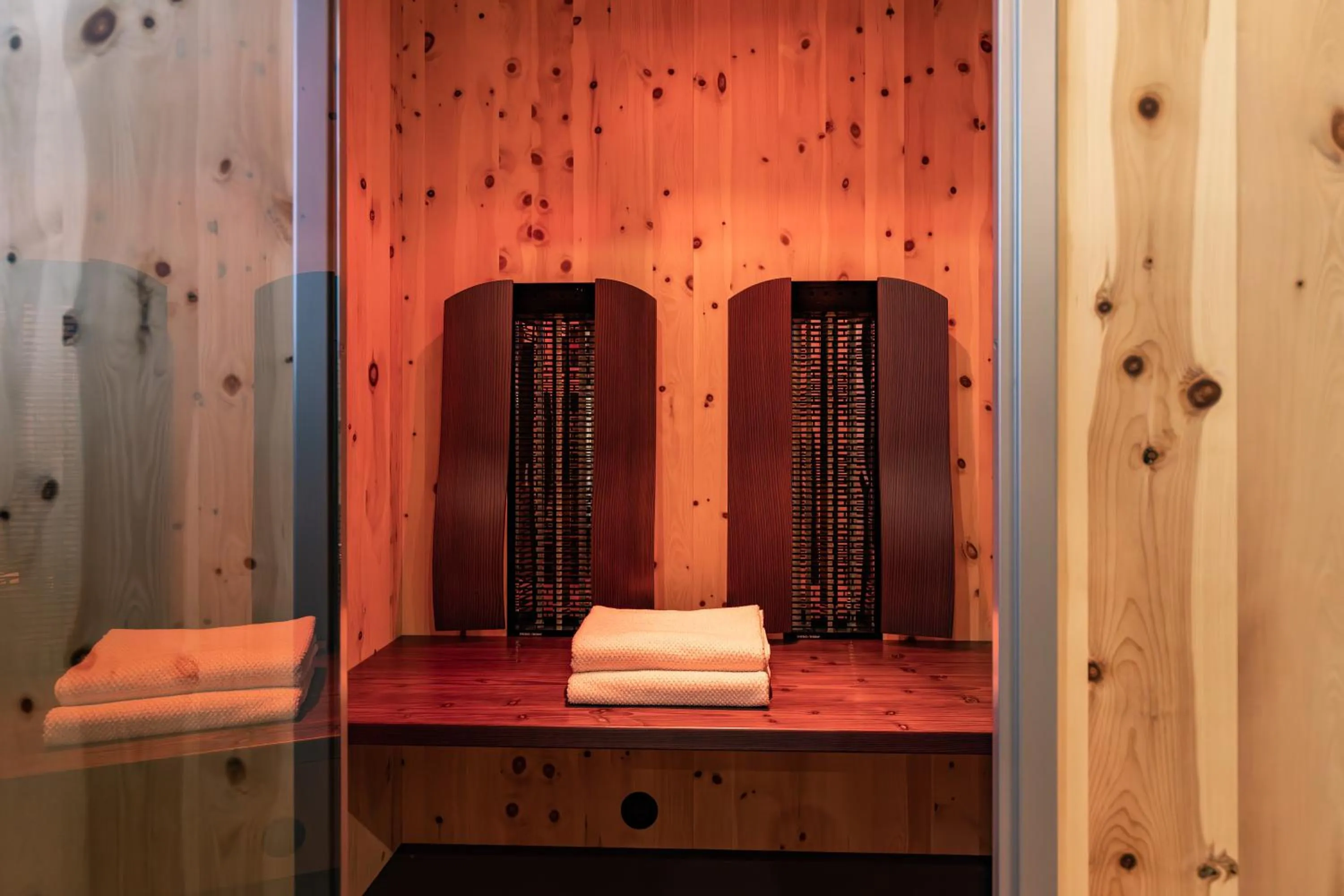 Sauna in Das Aparthotel Olympia Tirol