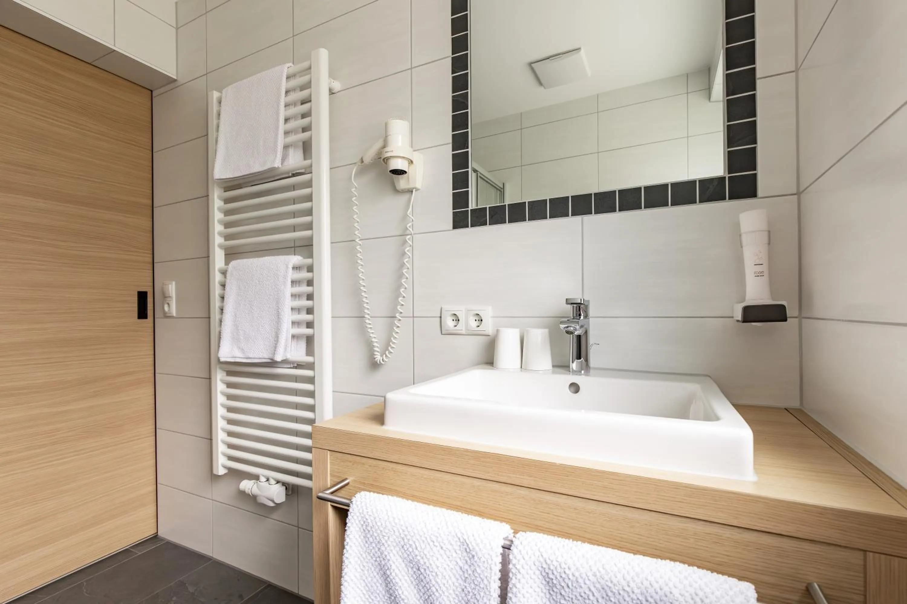 Bathroom in Das Aparthotel Olympia Tirol