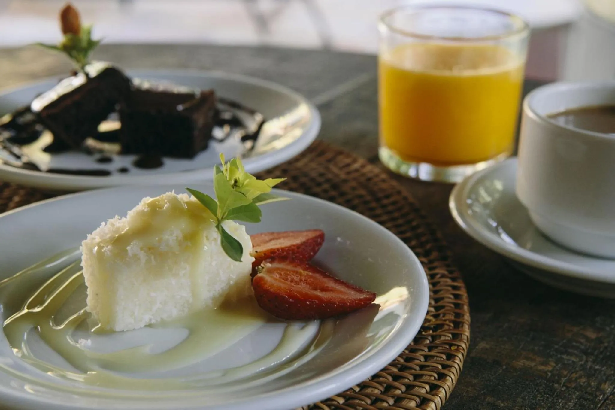 Food and drinks in Pousada Porto Mare