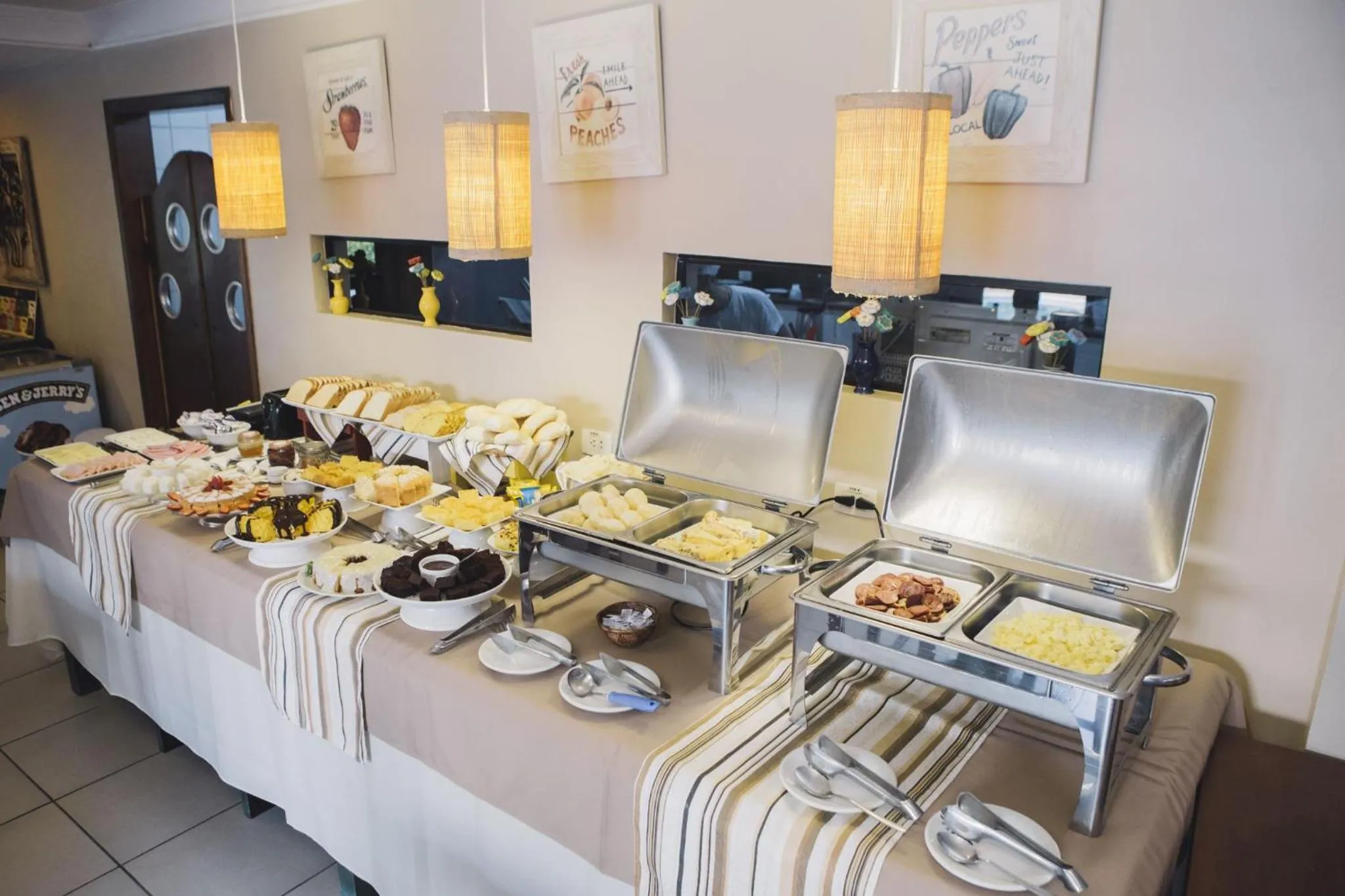 Food and drinks in Pousada Porto Mare