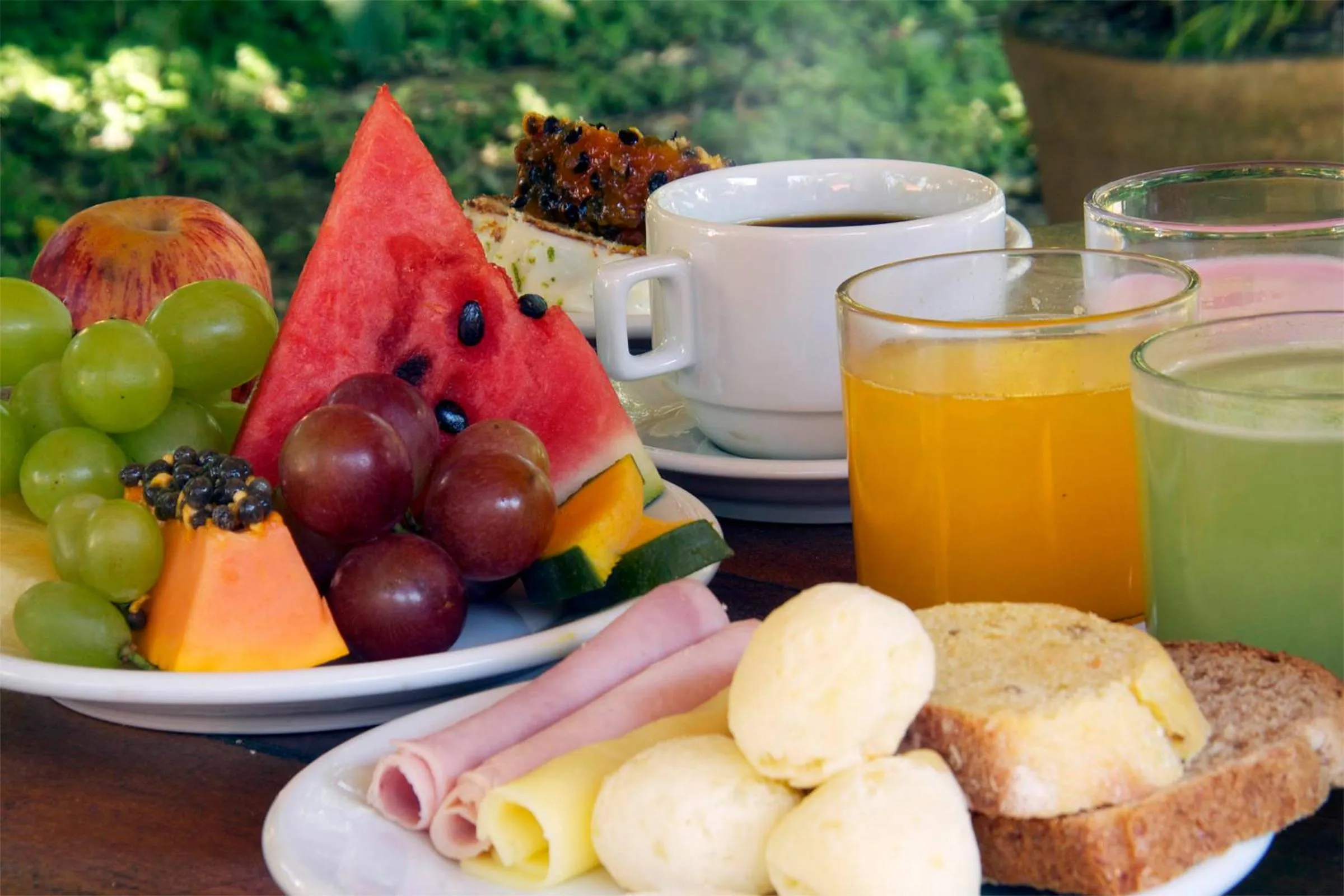 Food and drinks in Pousada Porto Mare