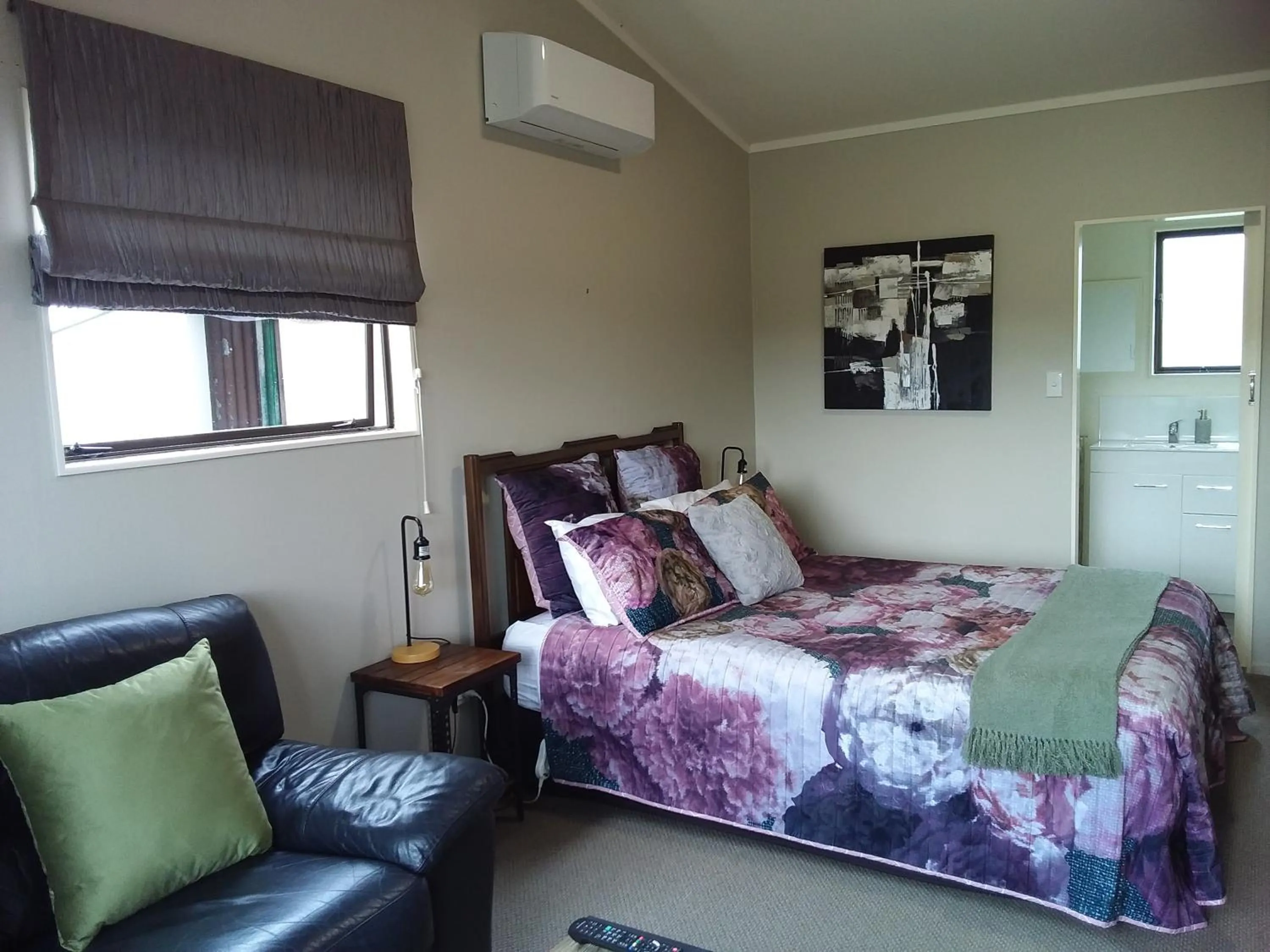 Bed in Chris and Dave's B & B